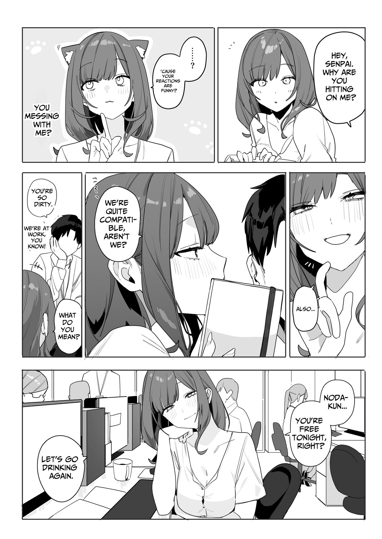[Nameko Sir (Nako Sir)]Chotto Daruikedo Yasashikute Mendoumi ga Yokute Ironna Keiken Sasete Kureru Senpai no Hanashi | My Pain-In-The-Ass Yet Nice And Caring Senior Collegue[English] [spaceMoose] [Digital] Page 21