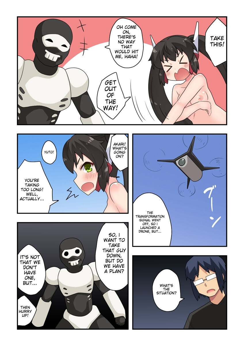 [Fukurou Naru Tori]Ippatsu Hero Akari-chan 2 ~Hissatsu Akari Beam~[English] Page 22