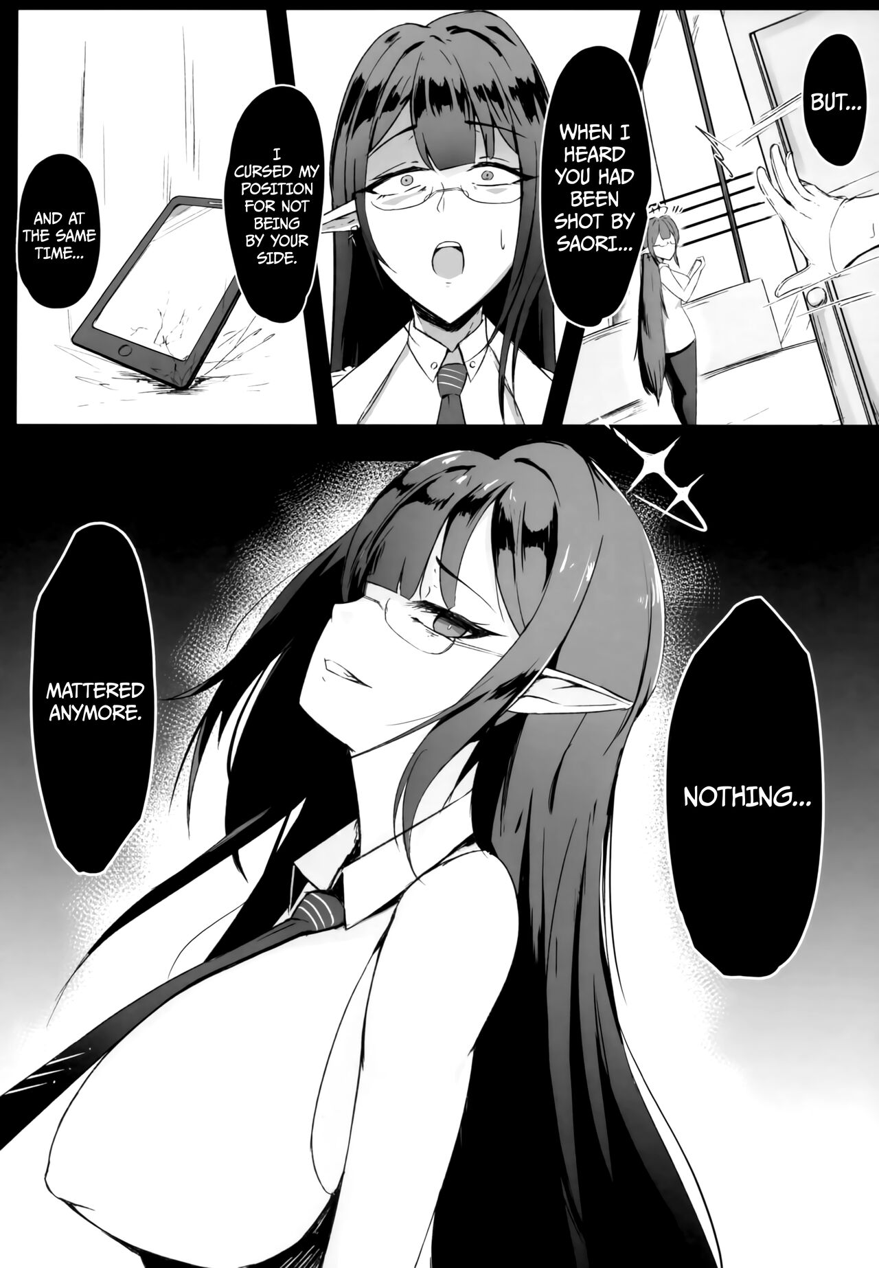 (C101) [Toei Succubus (Chamu)]Yoru no Souryoku-sen INSANE(Blue Archive) [English] [Doujins.com] Page 4