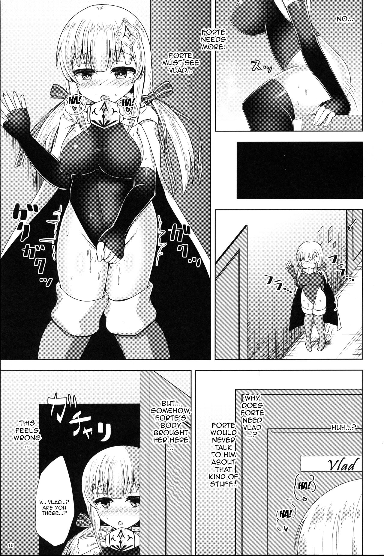 (Madamada Waru no Desu... Ouji) [Yakitori-do (Toriniku)]Ura Forte Project(Sennen Sensou Aigis) [English] [Doujins.com] Page 14