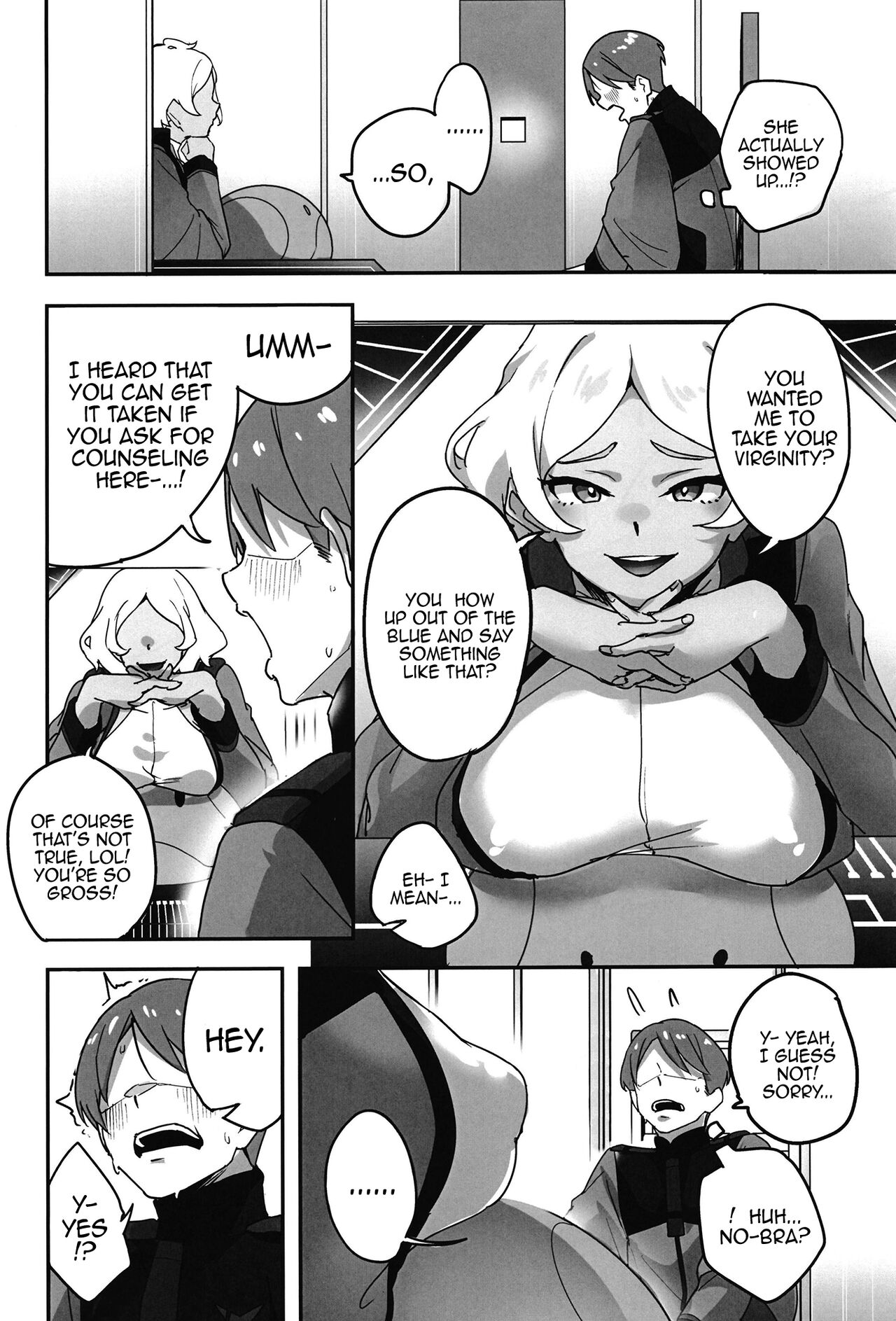 (SHT2023 Aki) [Hiromitsu House (Shida Hiromitsu)]Secelia-san ni Himitsu no Soudan(Mobile Suit Gundam: The Witch from Mercury) [English] [Doujins.com] Page 3