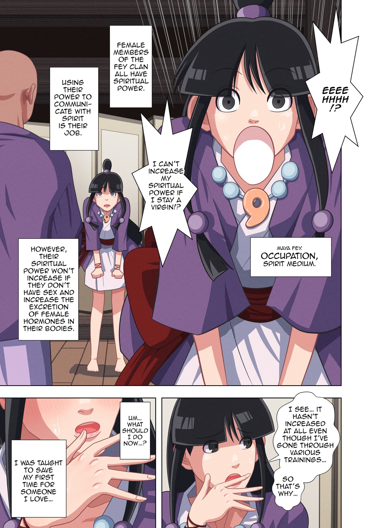 [Gin Eiji]Tennen Reibai Shoujo no Ecchi na Shugyou-tan(Gyakuten Saiban) [English] [Doujins.com] Page 3