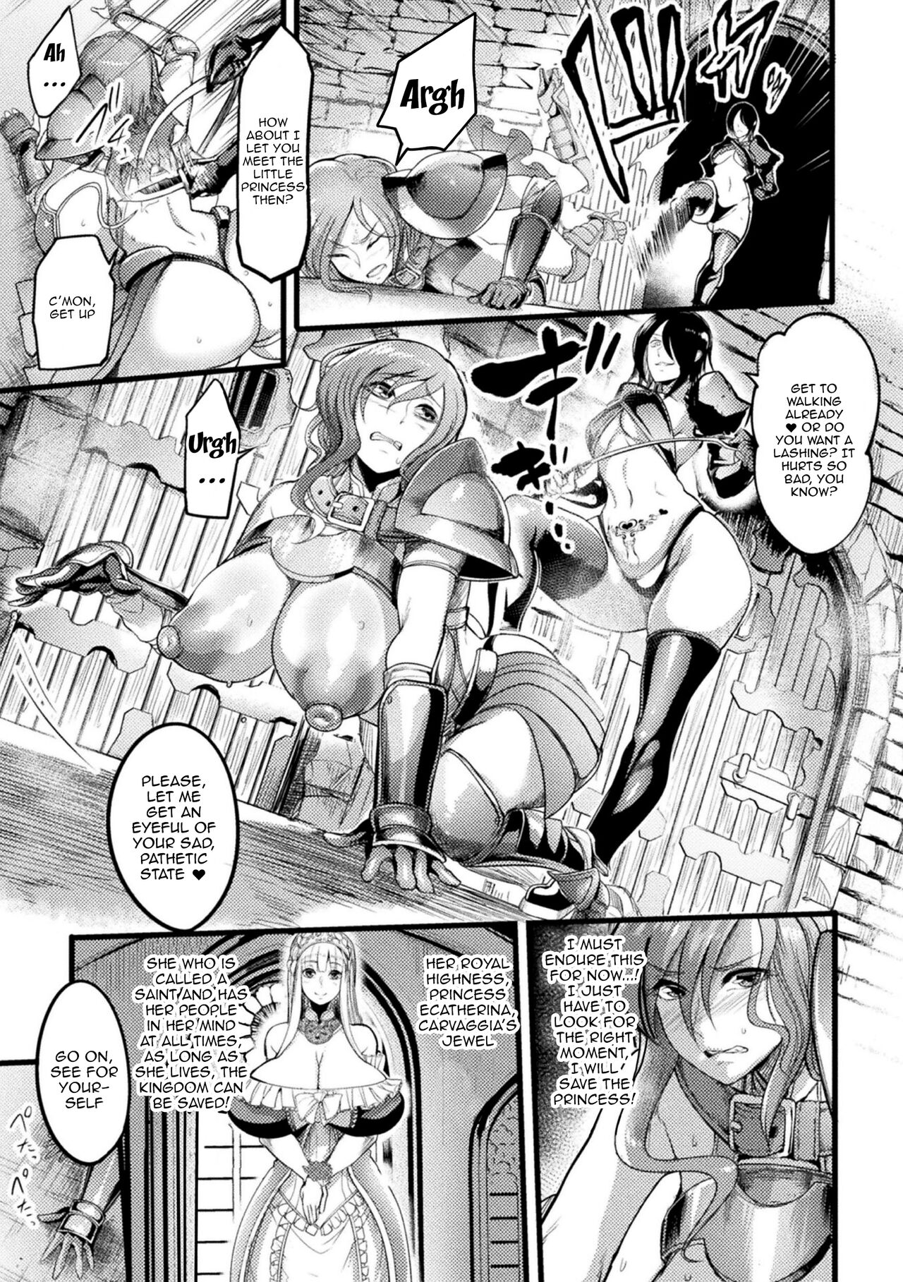 [Remu]Teikoku no Nikubenki ~Otosareta Hime to Onna Kishi~ | The Empires Meat Toilet ~The Fallen Knight and Princess~(2D Comic Magazine Nikubenki Koujou Vol. 1) [English] [Doujins.com] Page 3
