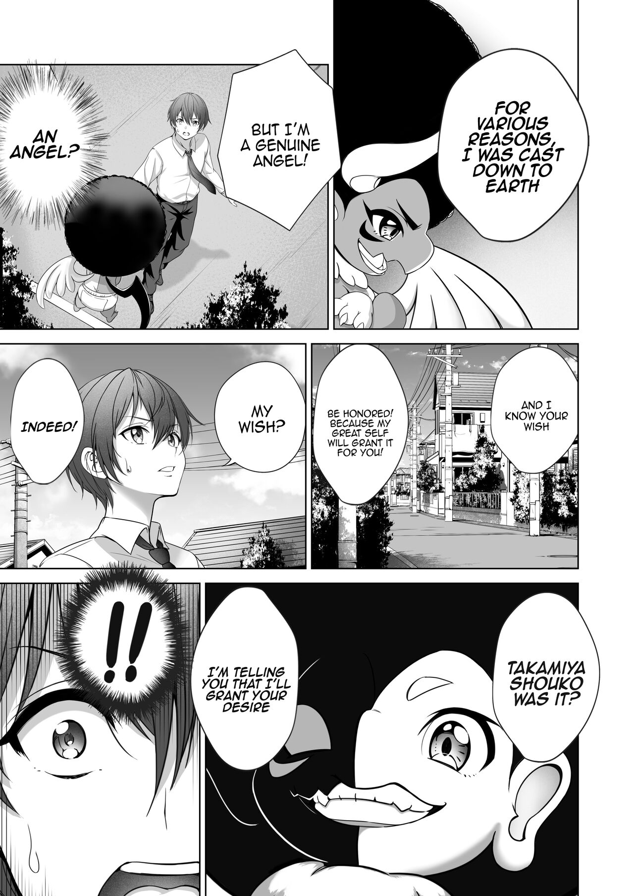 [Milk Melon]Toumei Ningen ni Natta Ore, Onnaburo de Gakuen no Kurokami Idol o Yaritai Houdai[English] [Doujins.com] Page 10