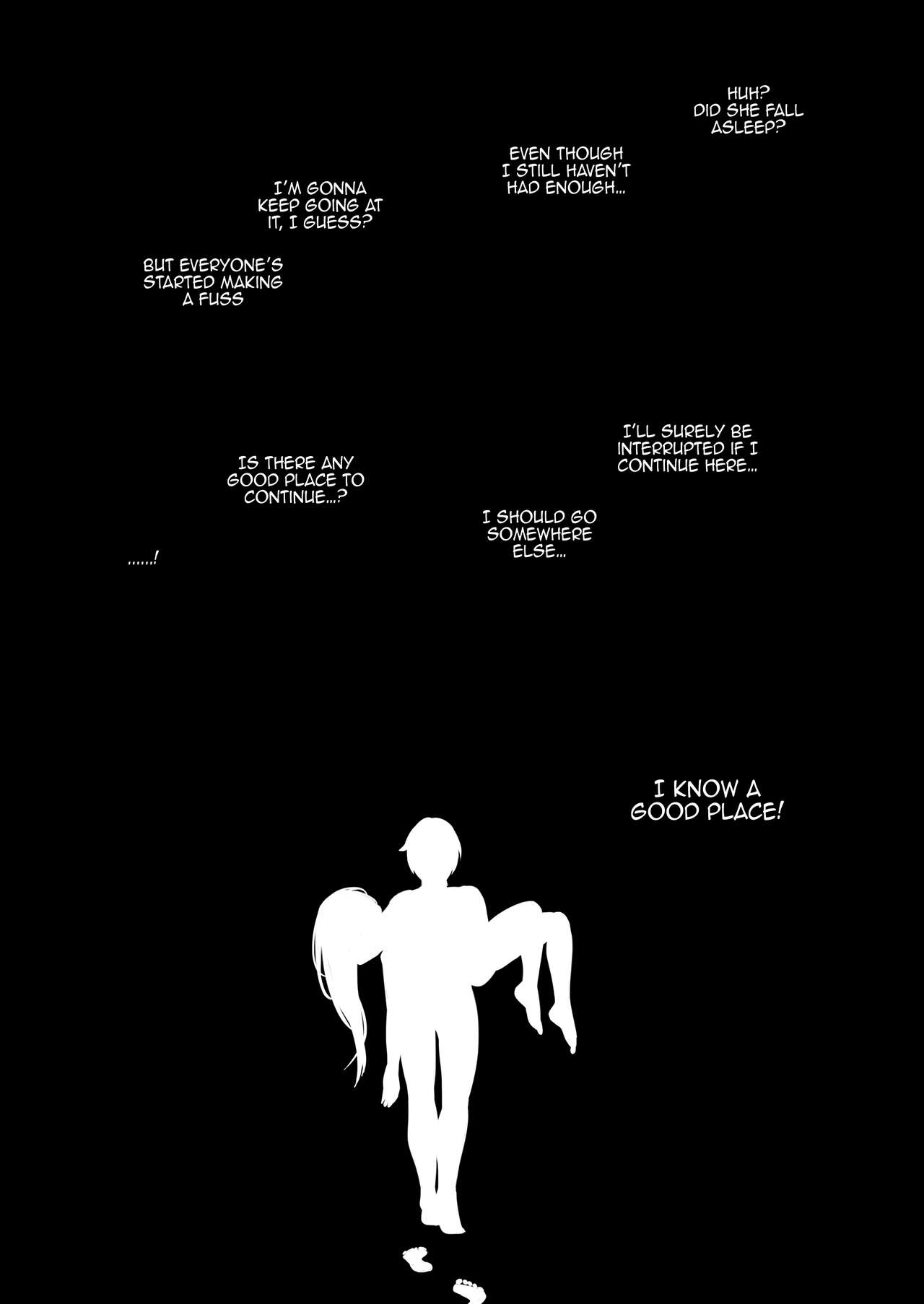 [Milk Melon]Toumei Ningen ni Natta Ore, Onnaburo de Gakuen no Kurokami Idol o Yaritai Houdai[English] [Doujins.com] Page 26