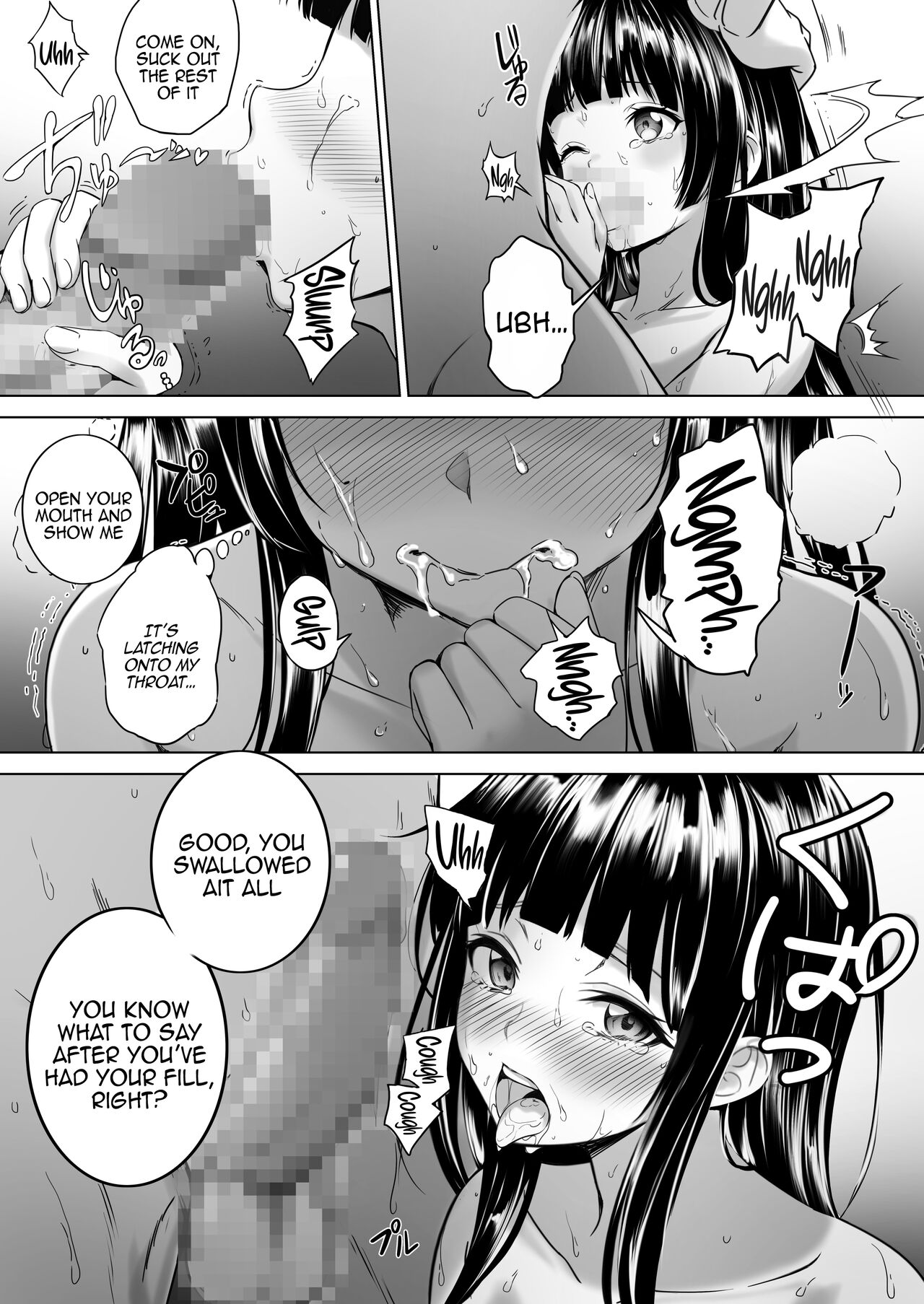 [Milk Melon]Toumei Ningen ni Natta Ore, Onnaburo de Gakuen no Kurokami Idol o Yaritai Houdai[English] [Doujins.com] Page 7