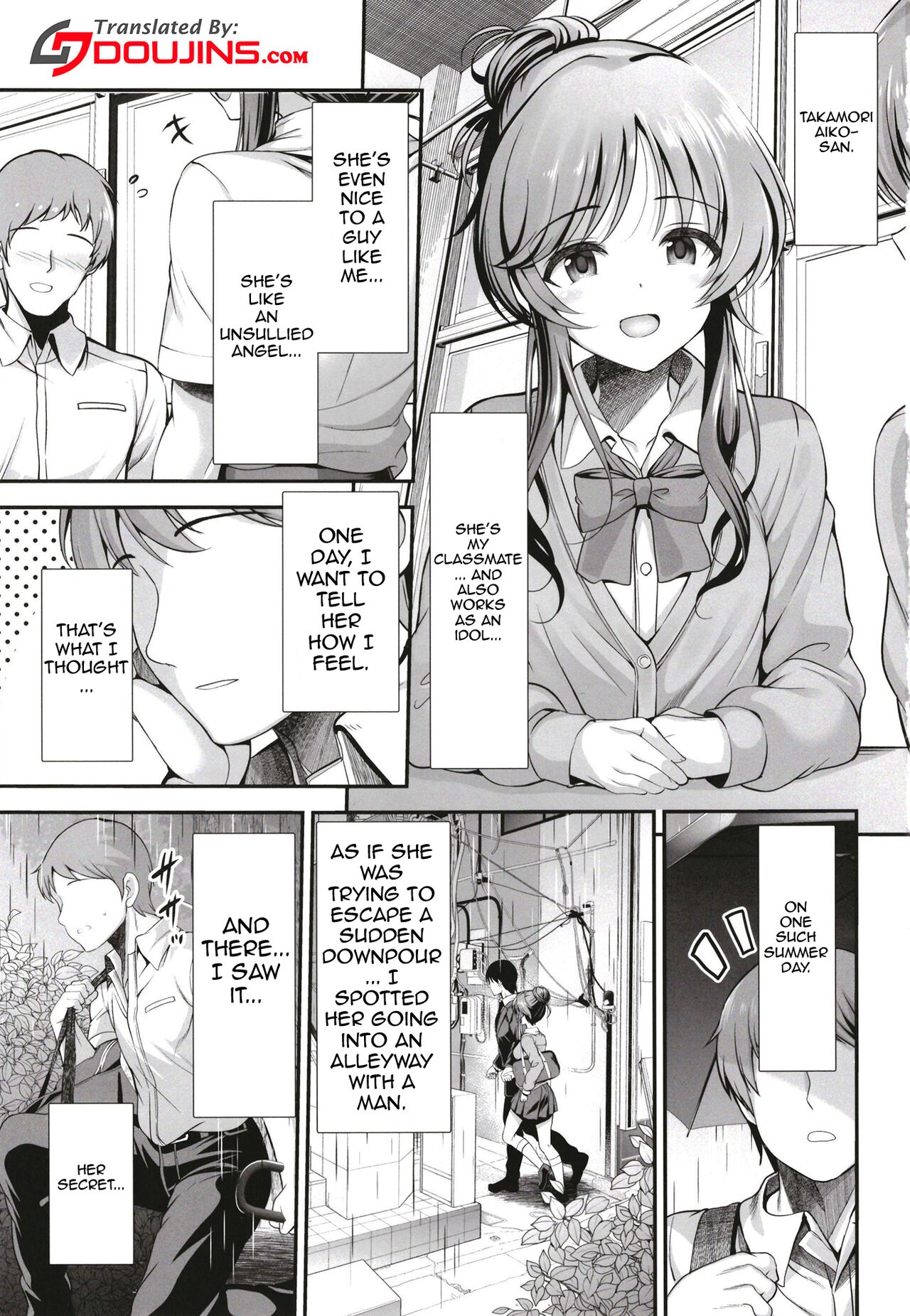 [listless time (ment)]Classmate no Takamori-san wa(THE iDOLM@STER CINDERELLA GIRLS) [English] [Doujins.com]  [Digital] Page 2