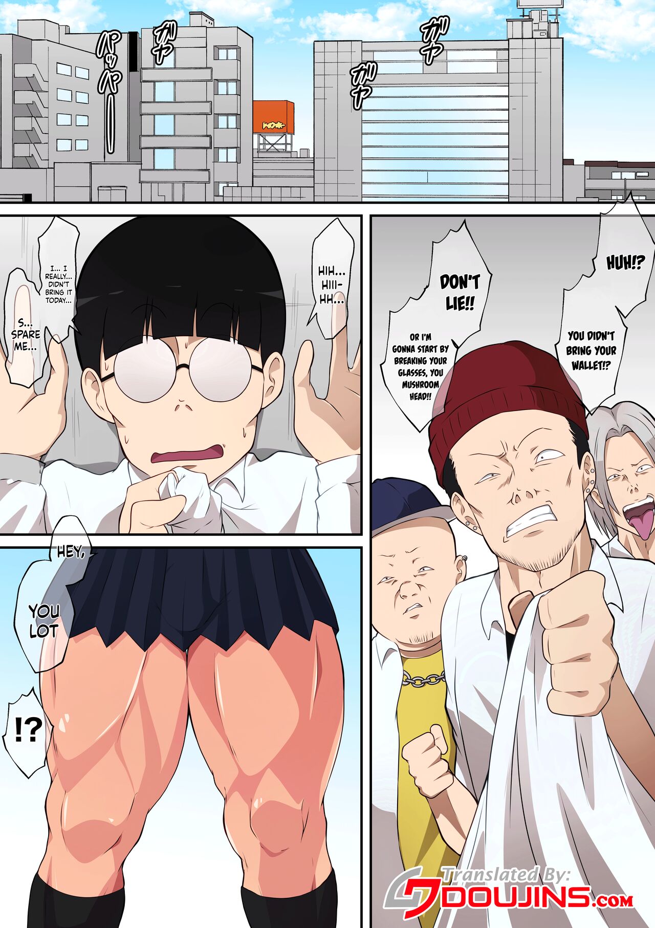 [Danpacino]Kenka Saikyou Kinniku JK ga Biyaku Nomasarete Bonyuu Fukidashite Haiboku | The Strongest Muscular Brawler Highschool Girl Gets Drugged and is Defeated as She Spews Out Her Breastmilk[English] [Doujins.com] Page 2