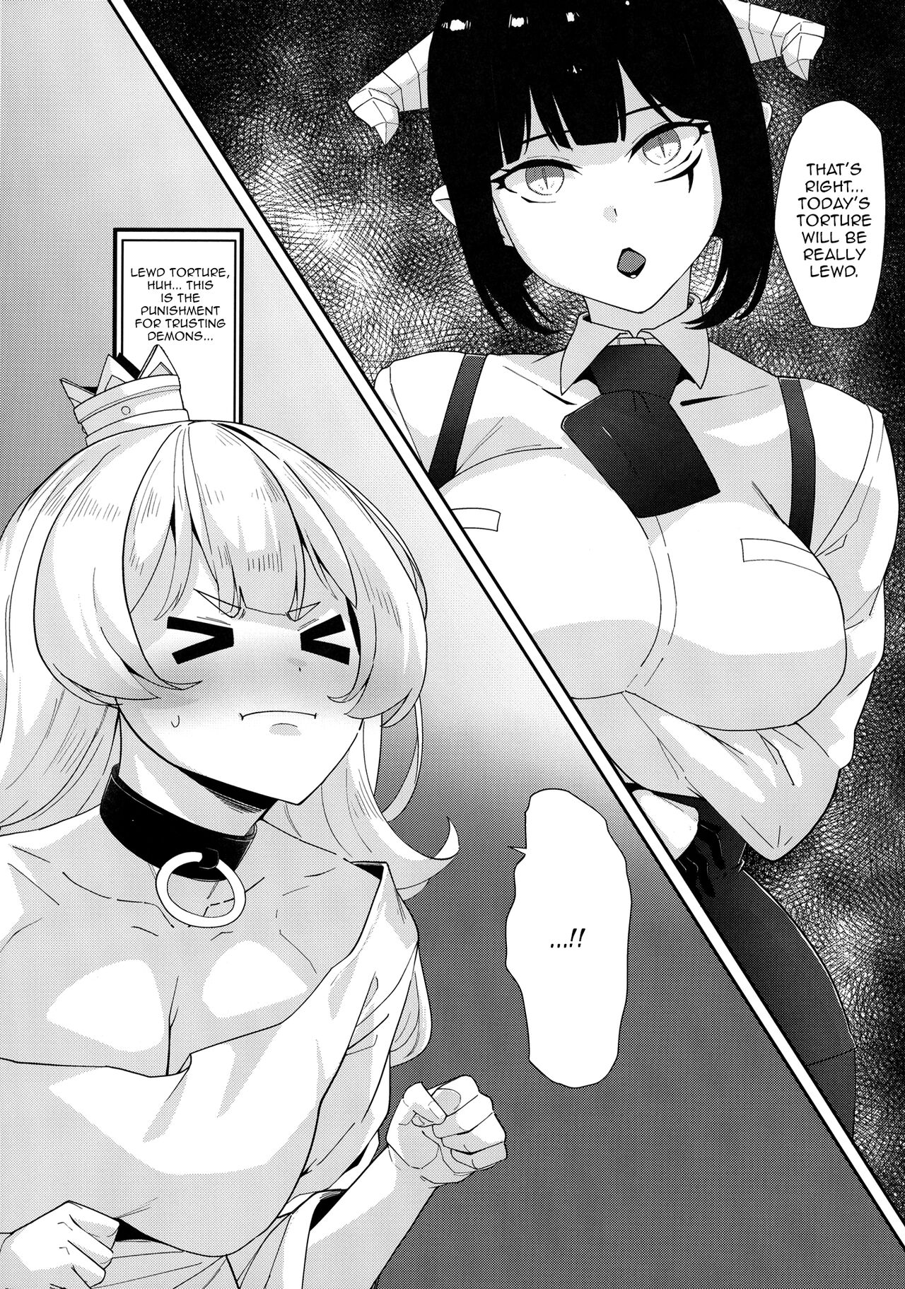 [Batten Kariba (Ankoku Emu Shougun)]Ecchi na Yatsu ka(Himesama "Goumon" no Jikan desu) [English] [Doujins.com] [Digital] Page 3