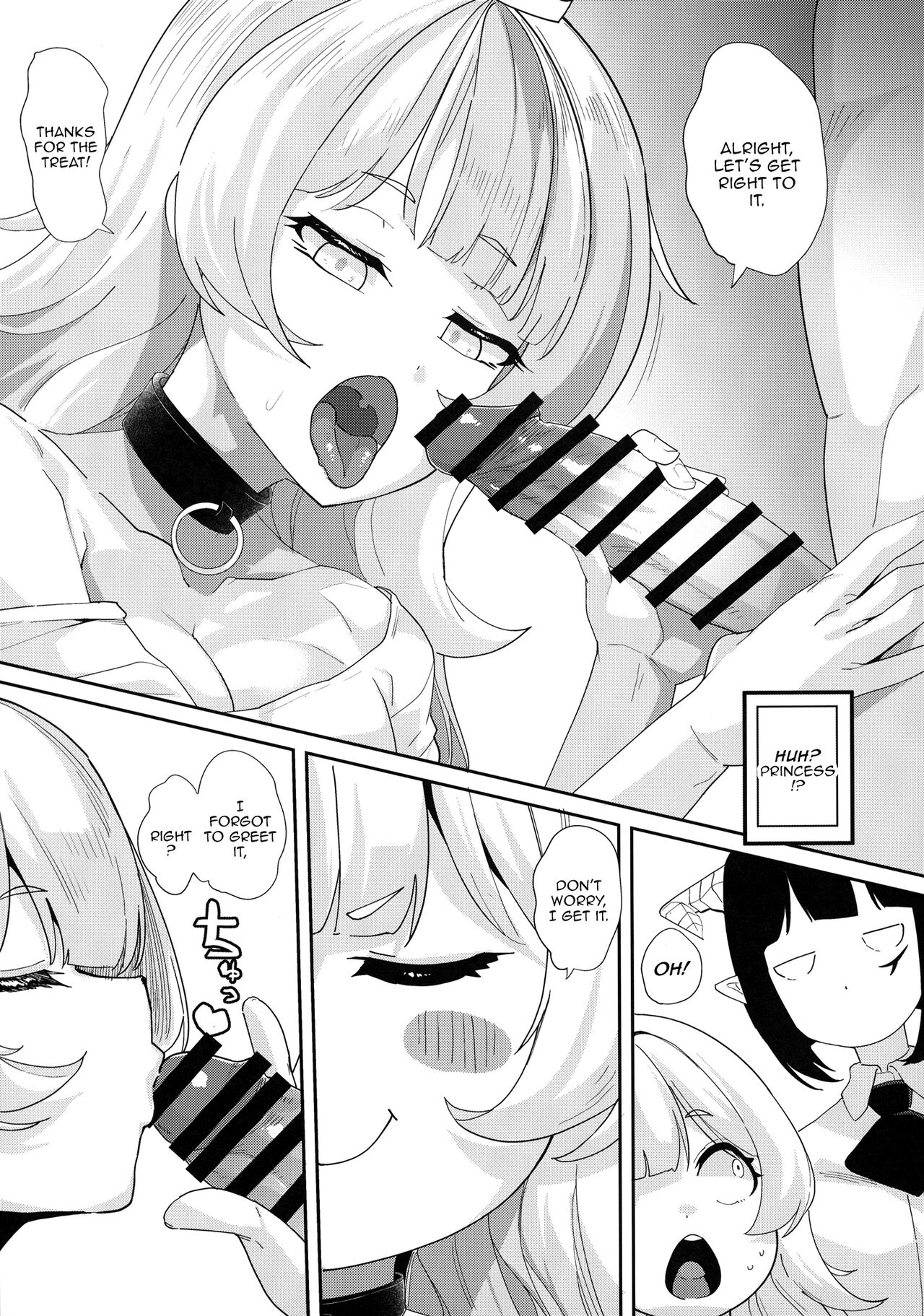 [Batten Kariba (Ankoku Emu Shougun)]Ecchi na Yatsu ka(Himesama "Goumon" no Jikan desu) [English] [Doujins.com] [Digital] Page 8