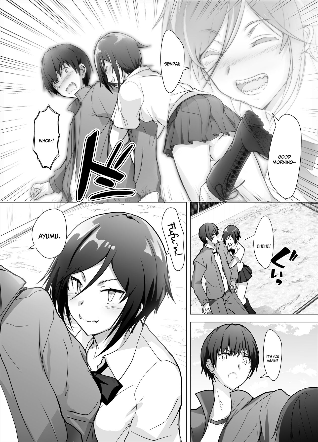 [Bakuga Shobo (Bakuga)]Gizaba Kouhai-chan ga Guigui Semete Kuru Hon[English] [Doujins.com] Page 3