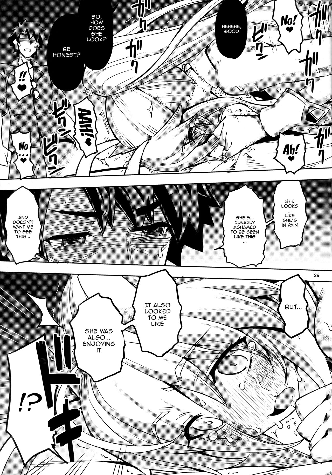 (C100) [RUBBISH Selecting Squad (Namonashi)]RE-EX Bunnyue ga Netorarete Shazai Akume Kimeru dake no Hon(Fate/Grand Order) [English] [Doujins.com] Page 28