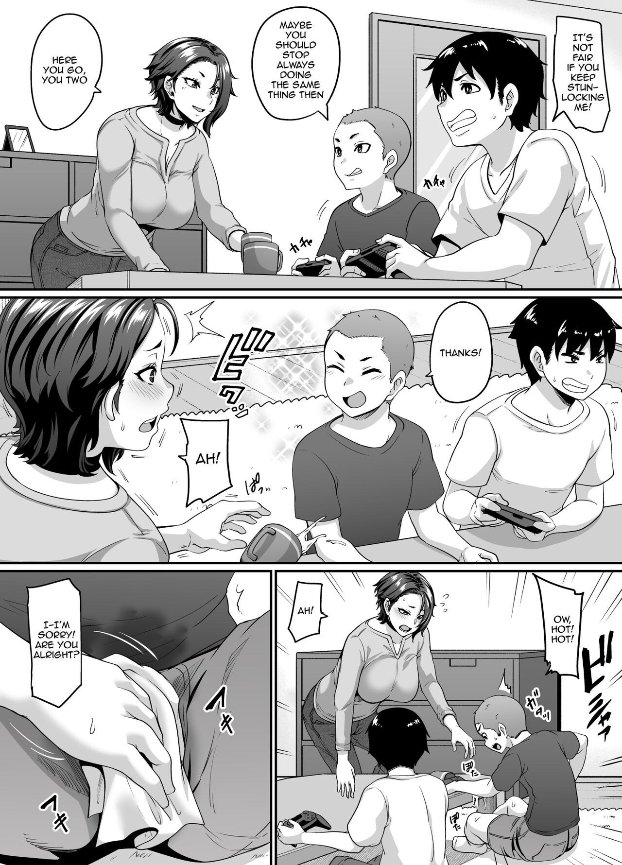 [Tiramisu Tart (Kazuhiro)]Musuko no Tomodachi (← Incubus) ni Miryou Sareta YanMama wa Mesu ni Naru[English] [Doujins.com] [Incomplete] Page 7