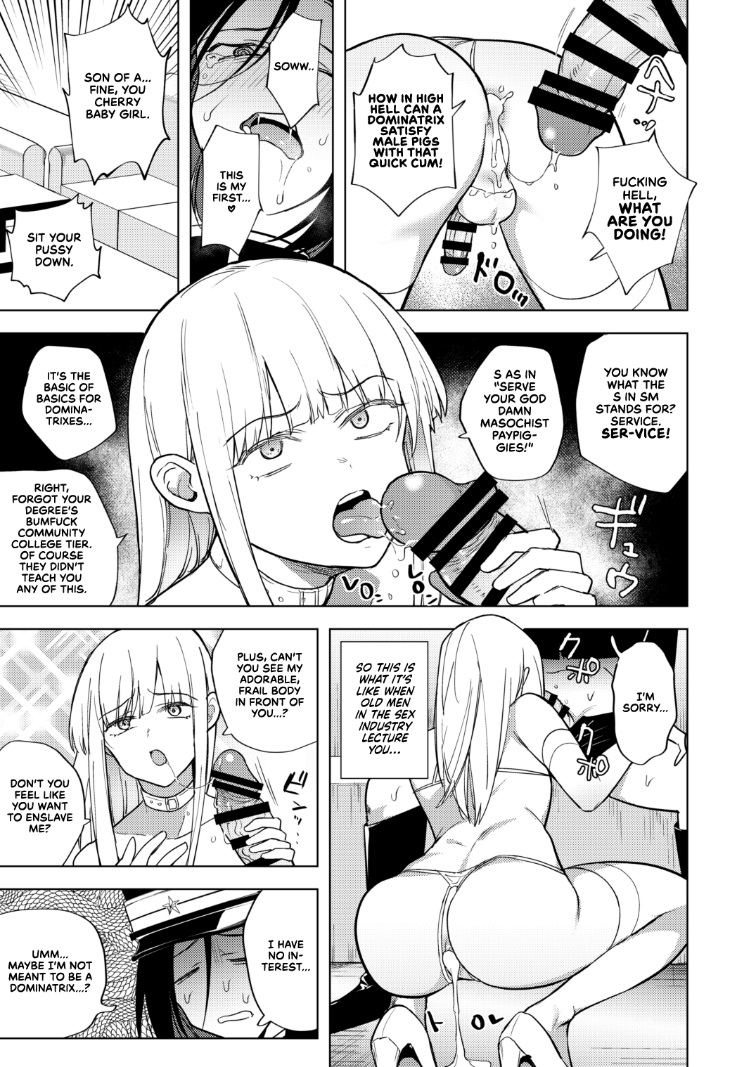 [TETRARA (Tokiwa Yutaka)]Tekisei 0 no Futanari Joou-sama -Oni Shigoki! Jigoku no Gyaku Anal Kenshuu-[English] [UncontrolSwitchOverflow] [Digital] Page 11