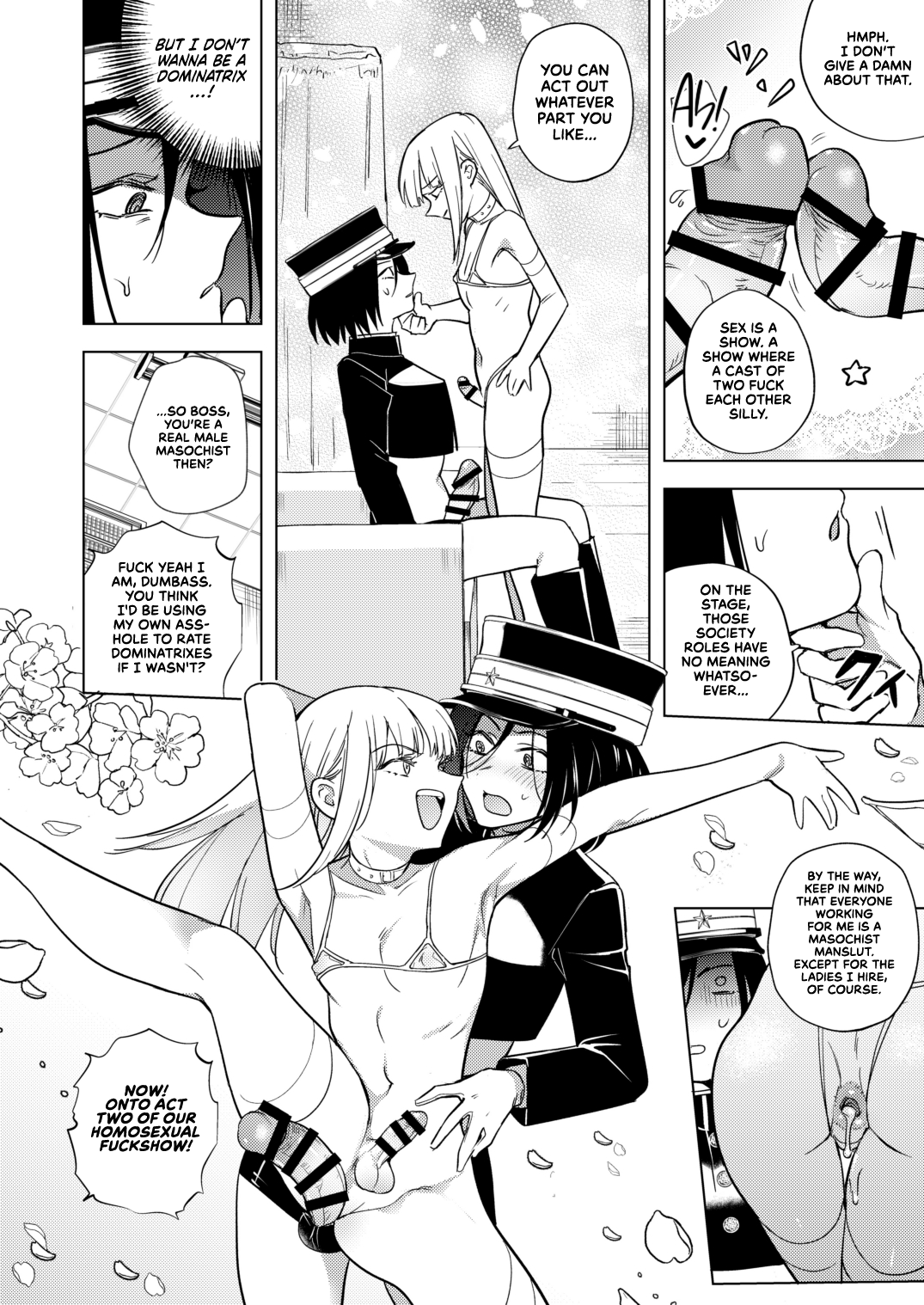 [TETRARA (Tokiwa Yutaka)]Tekisei 0 no Futanari Joou-sama -Oni Shigoki! Jigoku no Gyaku Anal Kenshuu-[English] [UncontrolSwitchOverflow] [Digital] Page 12