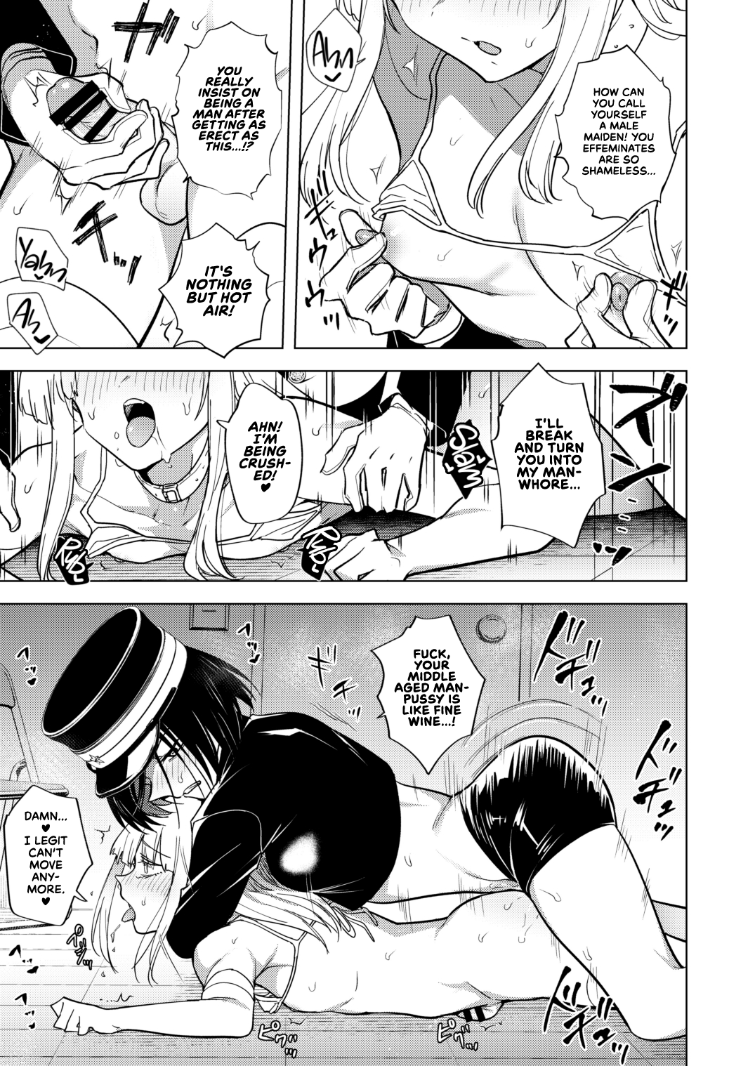 [TETRARA (Tokiwa Yutaka)]Tekisei 0 no Futanari Joou-sama -Oni Shigoki! Jigoku no Gyaku Anal Kenshuu-[English] [UncontrolSwitchOverflow] [Digital] Page 17
