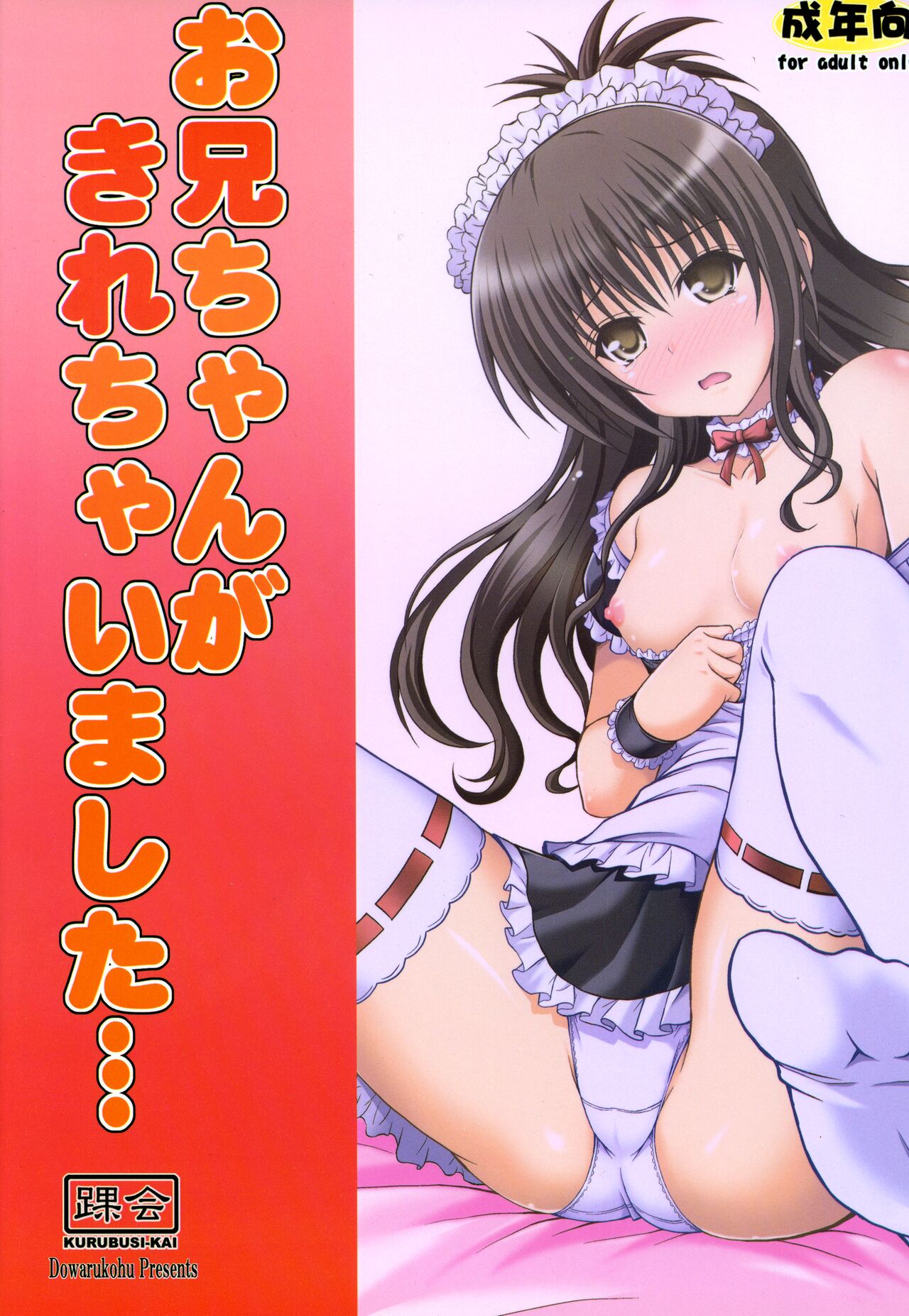 (C84) [KURUBUSI-KAI (Dowarukofu)]Onii-chan ga Kirechaimashita...(To LOVE-ru) [English] [Doujins.com] Page 22