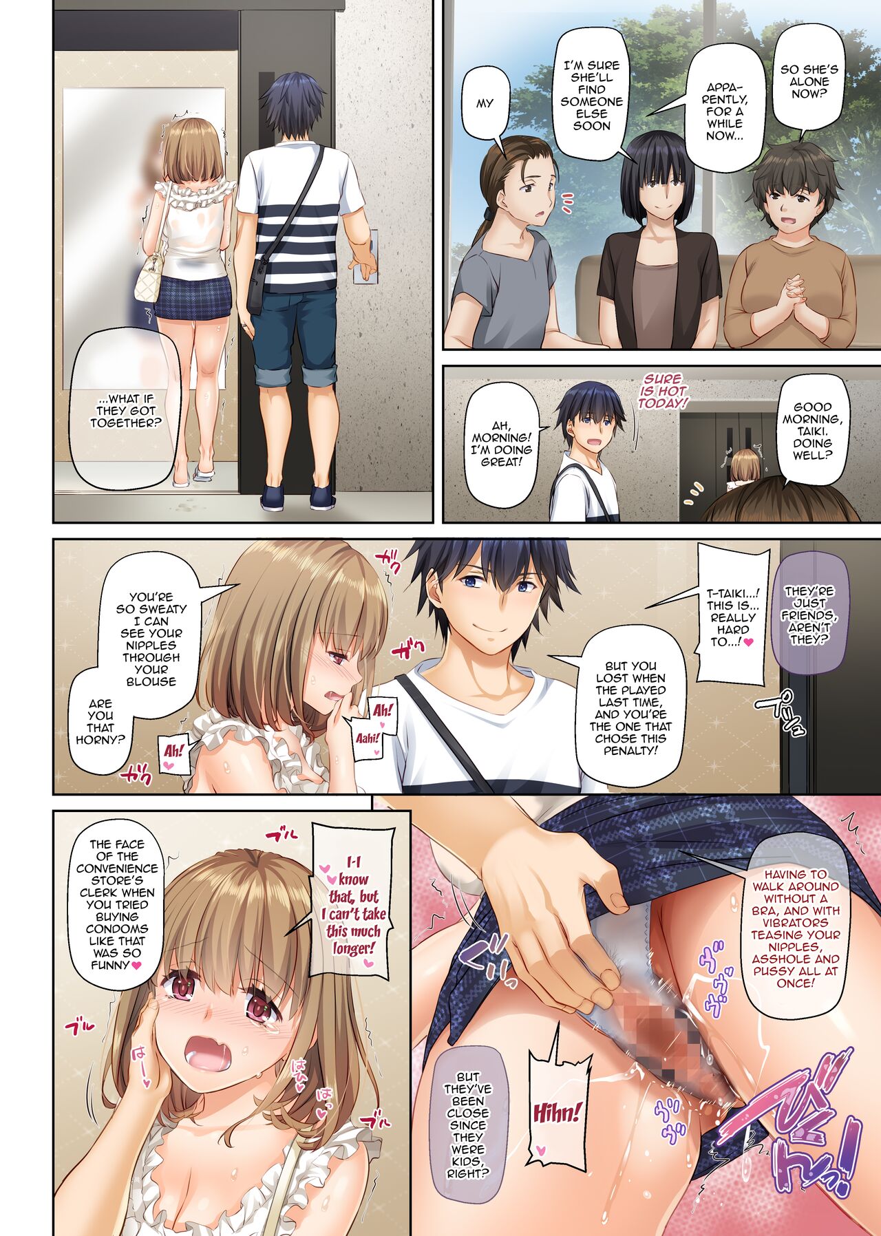 [Digital Lover (Nakajima Yuka)]Hitozuma Osananajimi to Hitonatsu no Dekigoto 4 DLO-18[English] [Doujins.com] Page 104