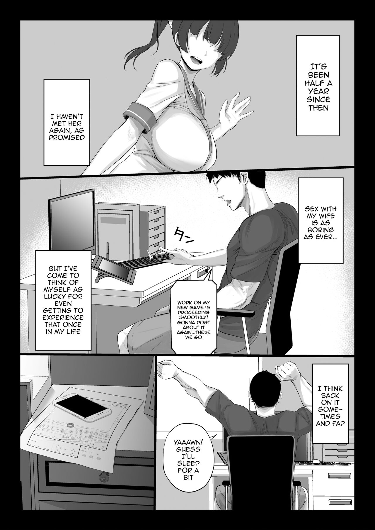 [Shiroganean (Aomizuan, Chinpan)]Eroge Seiyuu o Boshuu shitara Mechakucha Eroi Ko to Yareta Hanashi English][Doujins.com]  [Digital] Page 74