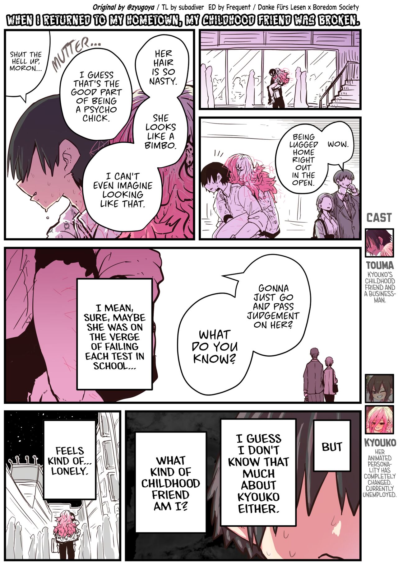 [Zyugoya]Jimoto ni Kaettekitara Osananajimi ga Kowareteta | When I Returned to My Hometown, My Childhood Friend was Broken(MainStory+FANBOX) [English] Page 16