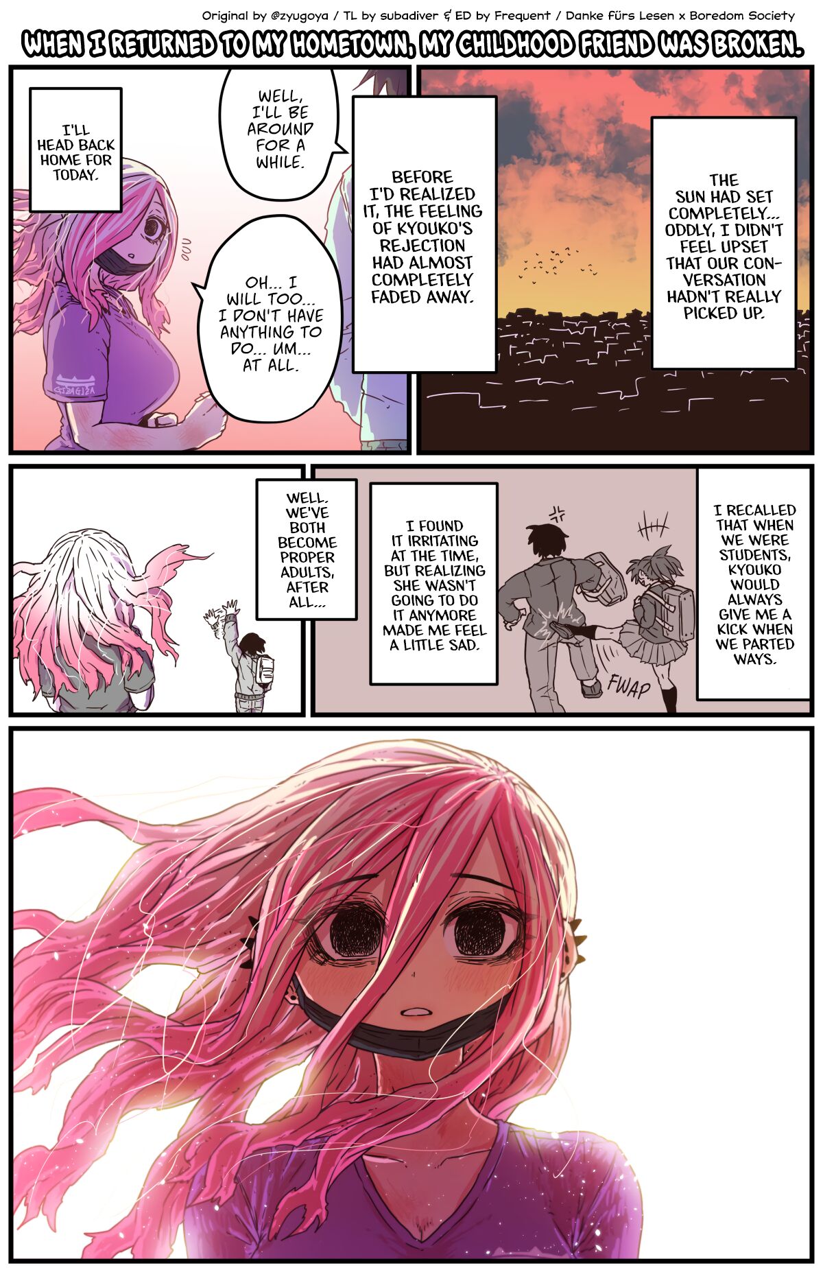 [Zyugoya]Jimoto ni Kaettekitara Osananajimi ga Kowareteta | When I Returned to My Hometown, My Childhood Friend was Broken(MainStory+FANBOX) [English] Page 5