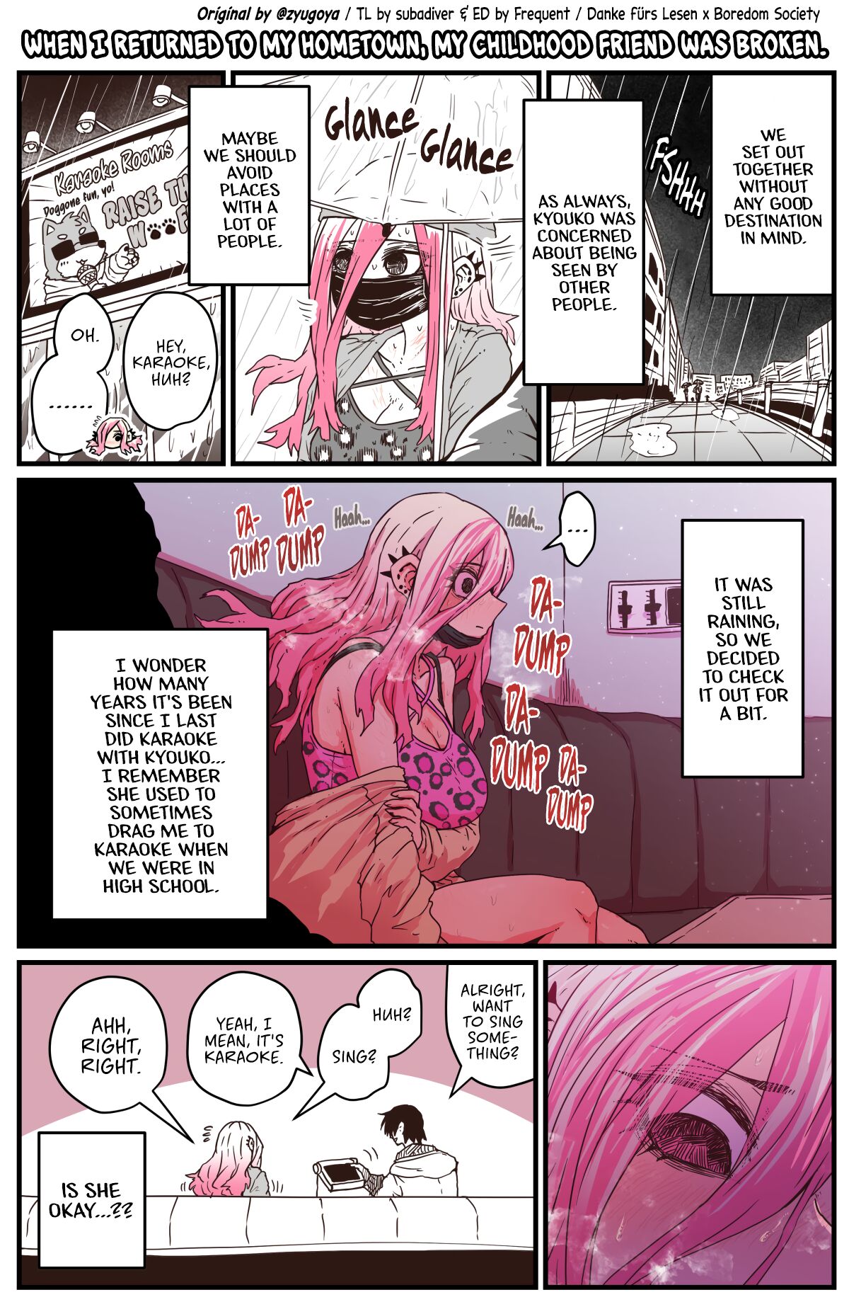 [Zyugoya]Jimoto ni Kaettekitara Osananajimi ga Kowareteta | When I Returned to My Hometown, My Childhood Friend was Broken(MainStory+FANBOX) [English] Page 8