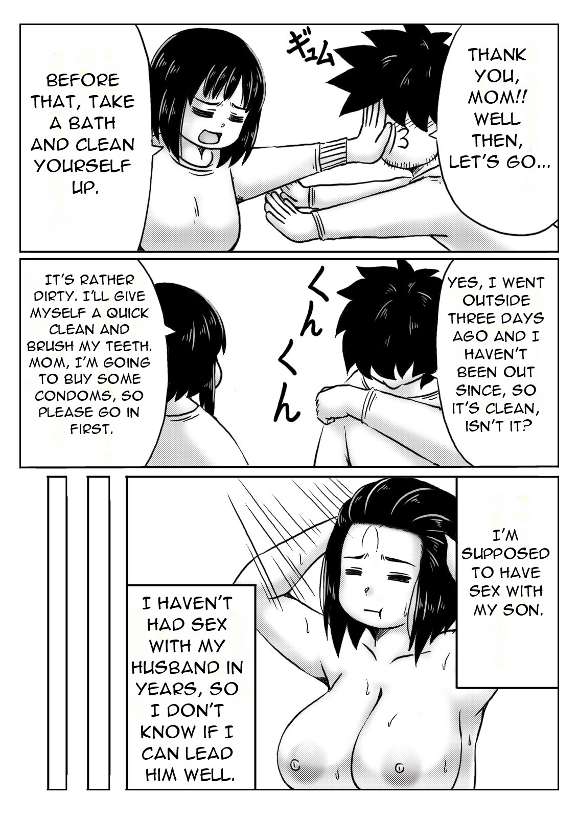 [Kirin Planet (Mankai Beesuke)]Haha to Jibun wo Kaetai Musuko | Mother and Son Who Want to Change Themselves[English] [DarklordMTLs] Page 6