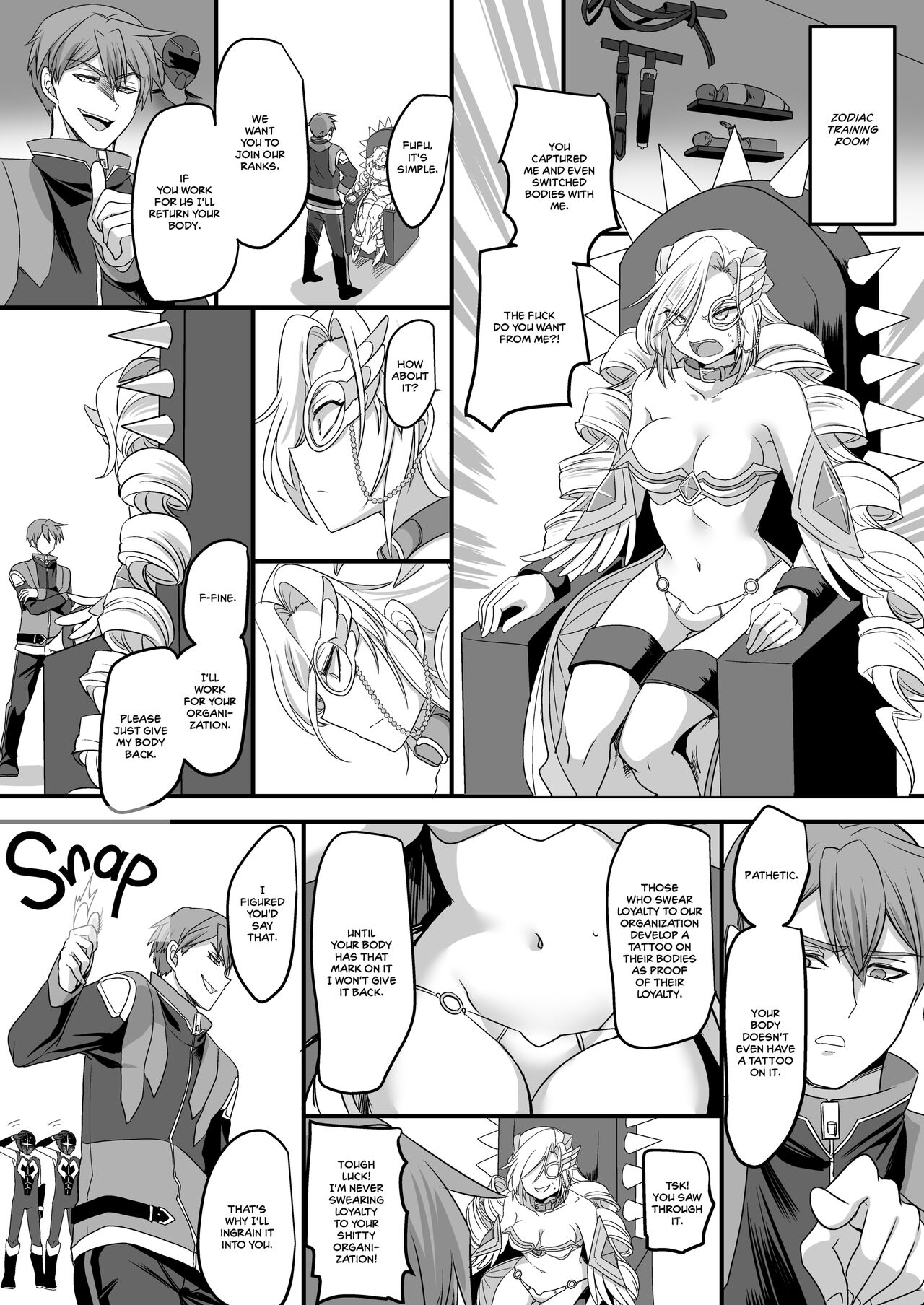 [Amulai Sweets Factory (Kouji)]Beast Ranger Tiger Red: The Downfall of Justice[English] [2d-market.com] [Decensored] [Digital] Page 9