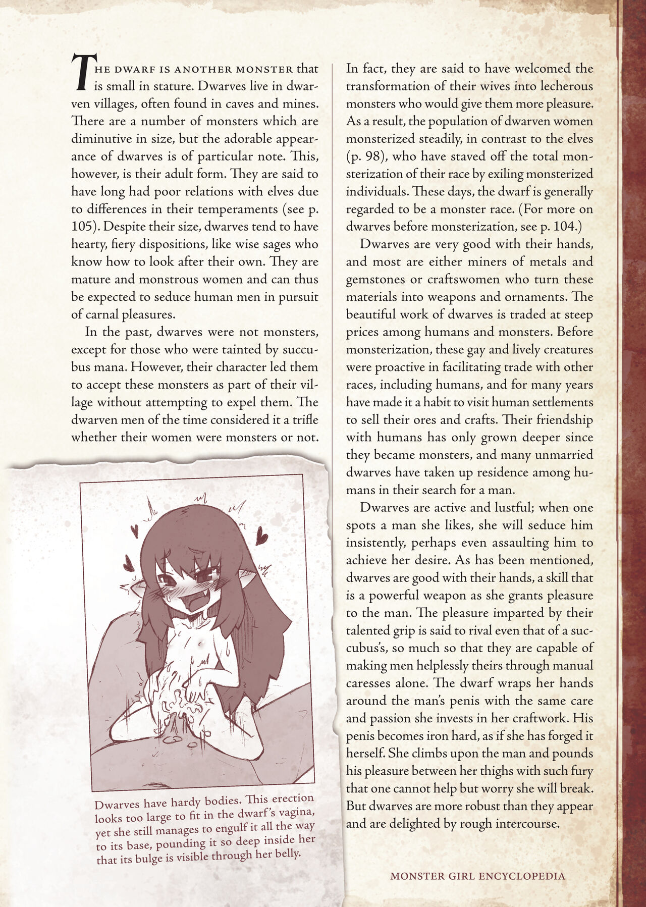 [Kurobinega (Kenkou Cross)]Mamono Musume Zukan I -Monster Girl Encyclopedia- Vol. 1[English] Page 103