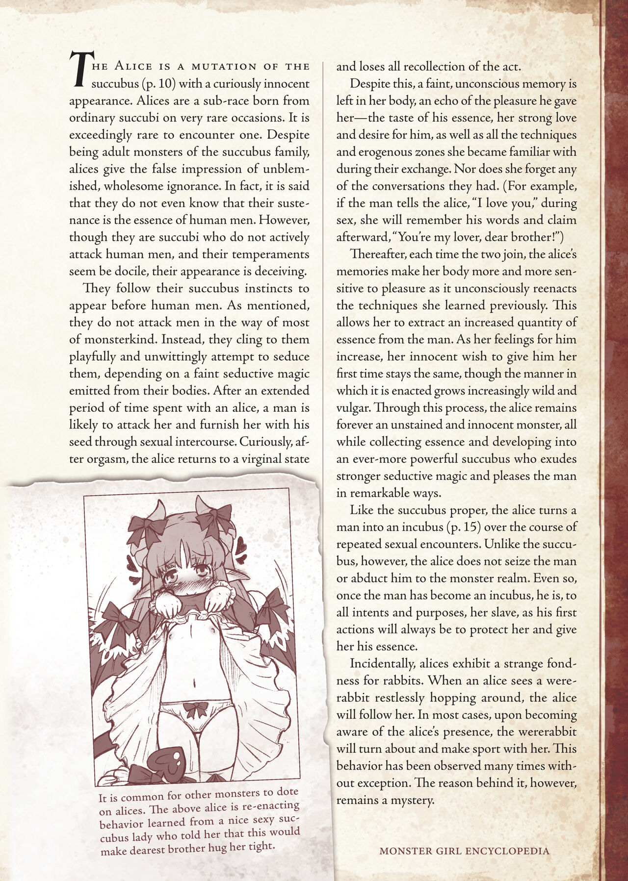 [Kurobinega (Kenkou Cross)]Mamono Musume Zukan I -Monster Girl Encyclopedia- Vol. 1[English] Page 109
