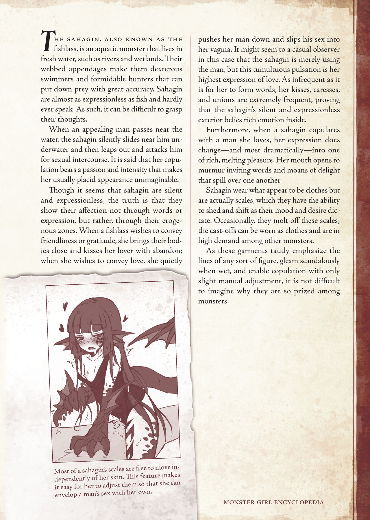 [Kurobinega (Kenkou Cross)]Mamono Musume Zukan I -Monster Girl Encyclopedia- Vol. 1[English] Page 133