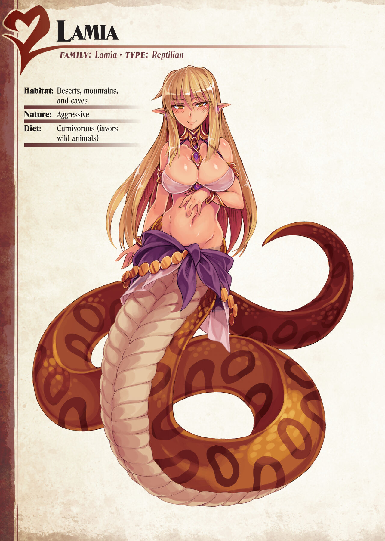 [Kurobinega (Kenkou Cross)]Mamono Musume Zukan I -Monster Girl Encyclopedia- Vol. 1[English] Page 62