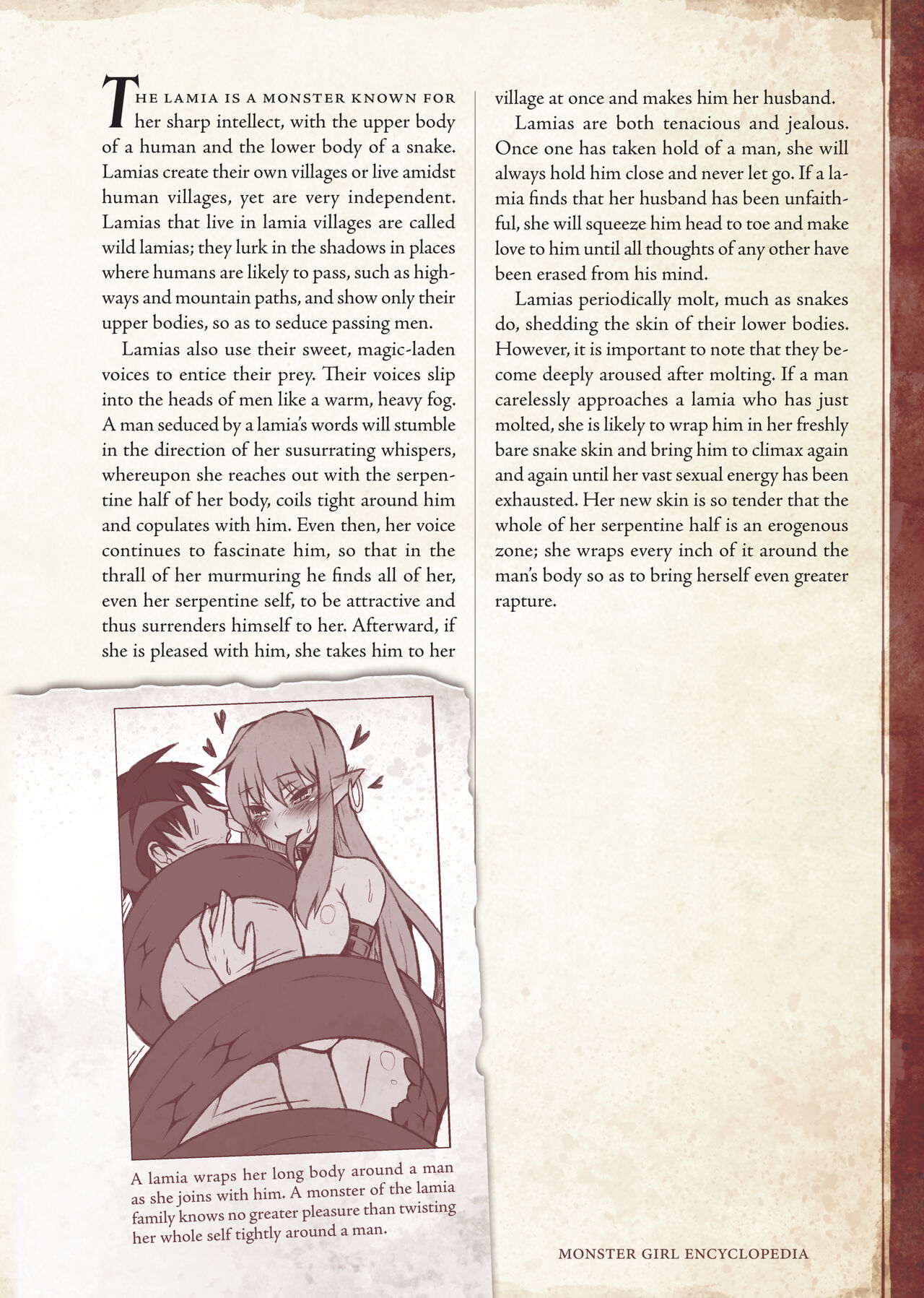 [Kurobinega (Kenkou Cross)]Mamono Musume Zukan I -Monster Girl Encyclopedia- Vol. 1[English] Page 63