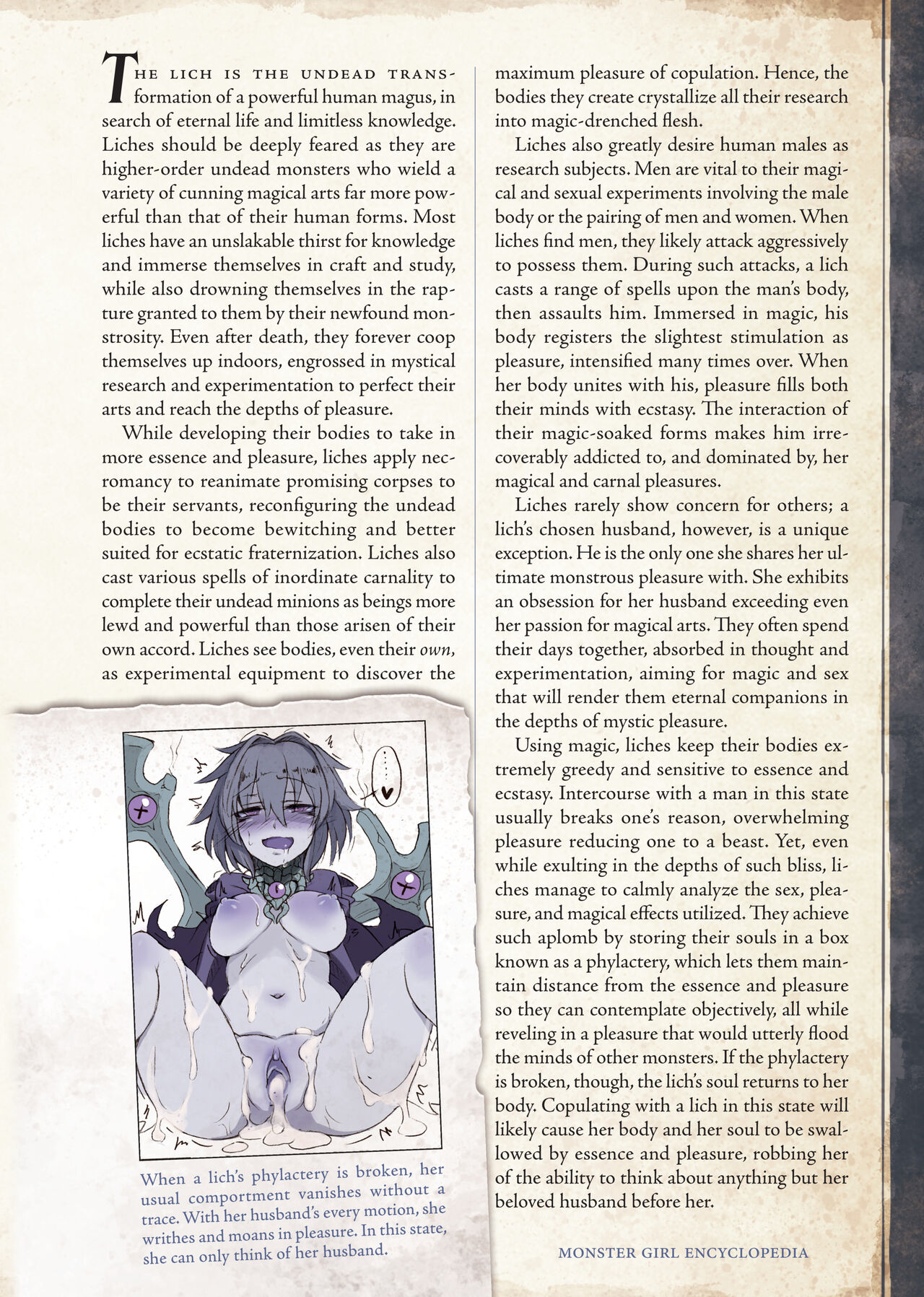 [Kurobinega (Kenkou Cross)]Mamono Musume Zukan II -Monster Girl Encyclopedia- Vol. 2[English] Page 115