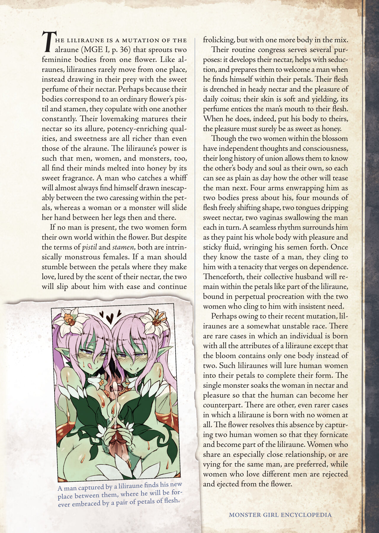 [Kurobinega (Kenkou Cross)]Mamono Musume Zukan II -Monster Girl Encyclopedia- Vol. 2[English] Page 21