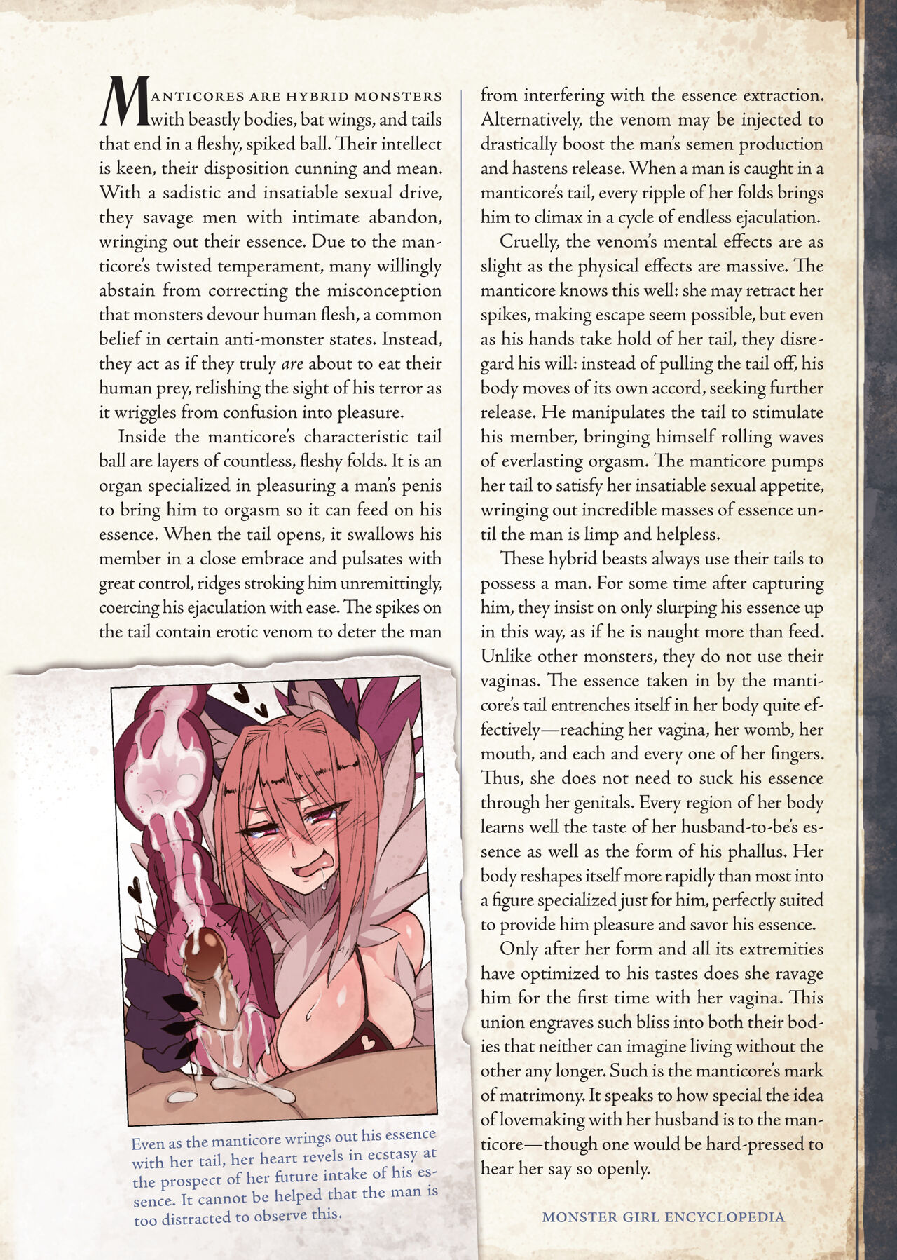 [Kurobinega (Kenkou Cross)]Mamono Musume Zukan II -Monster Girl Encyclopedia- Vol. 2[English] Page 41