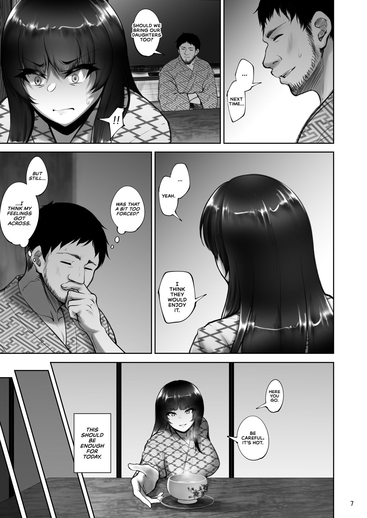 [Sobabu (Rasson)]Iemoto no Uwaki ga Honki ni Natta Hi Kouhen | The Day the Grand Master's Affair Became Serious Part Two(Girls und Panzer) [English] [CulturedCommissions] [Digital] Page 6