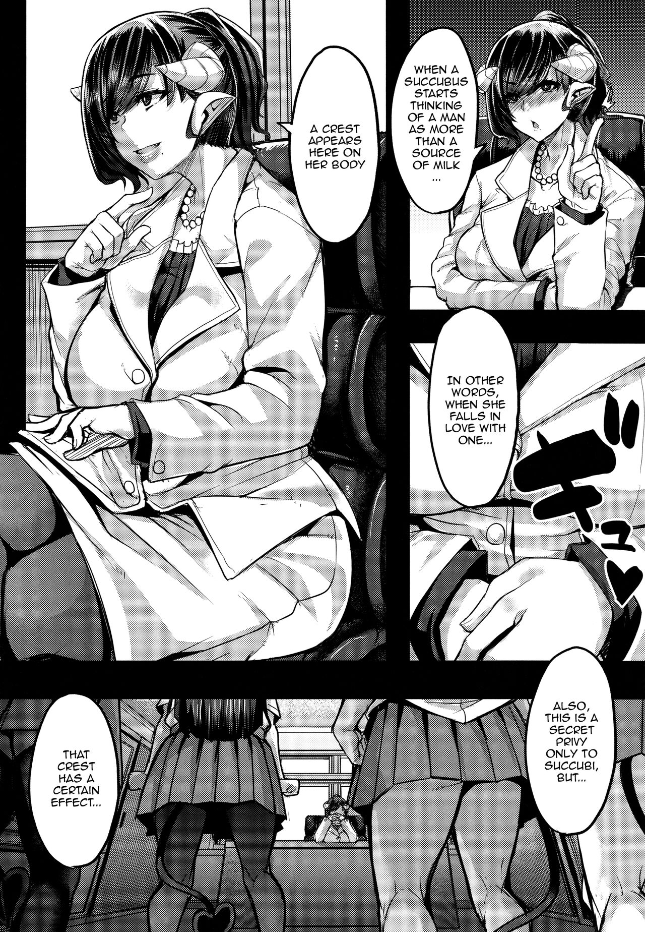 [Yutakame]Succubus Semen Extraction Club[English] [Doujins.com] Page 130