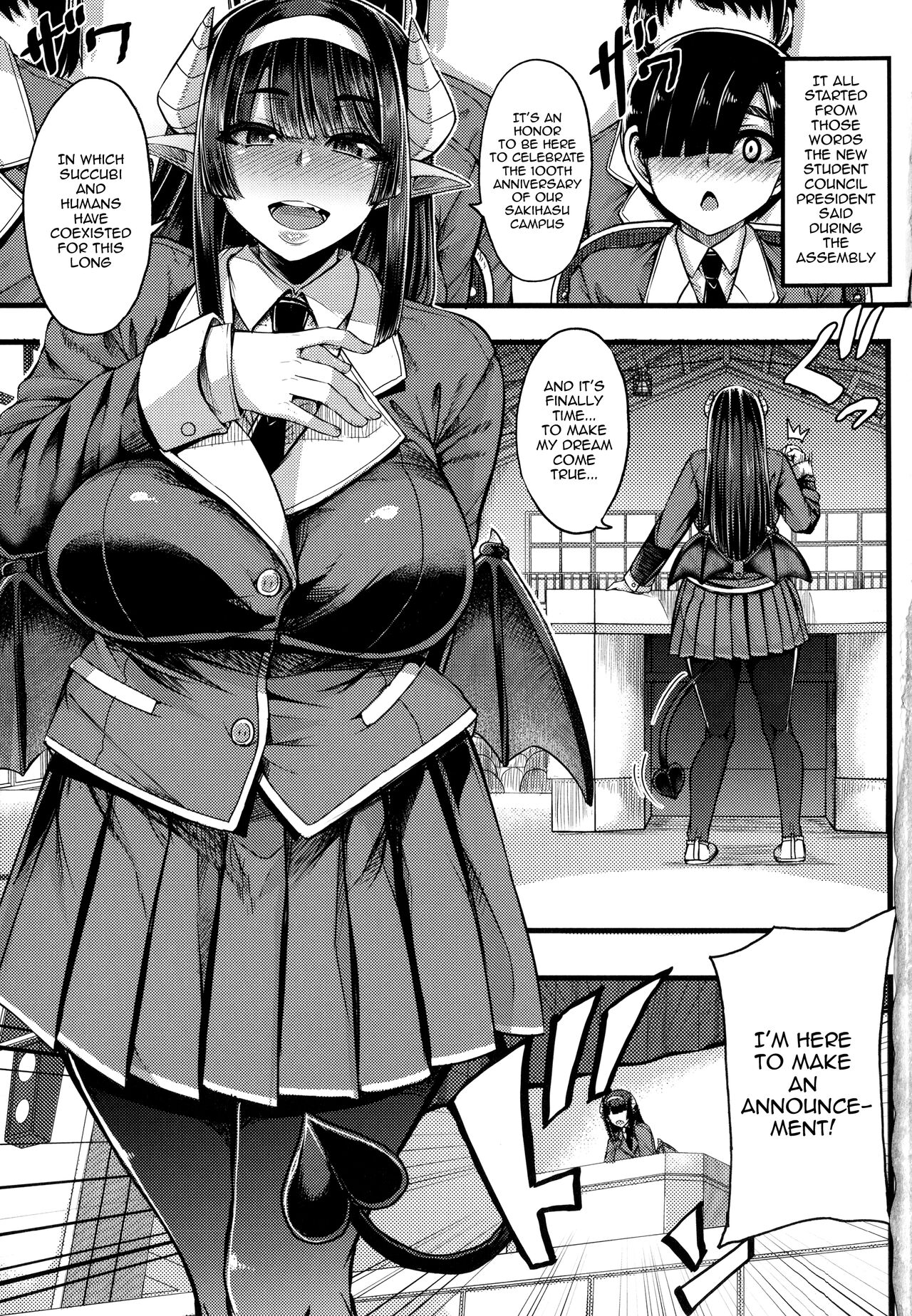 [Yutakame]Succubus Semen Extraction Club[English] [Doujins.com] Page 3