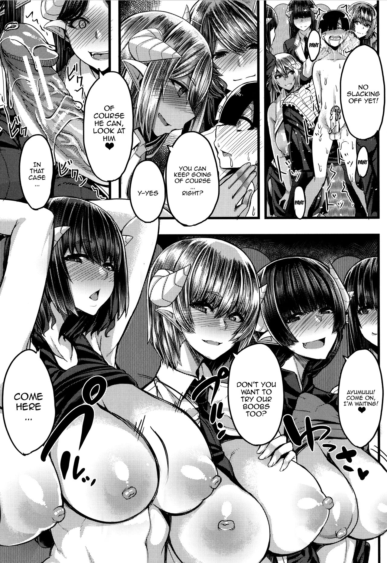 [Yutakame]Succubus Semen Extraction Club[English] [Doujins.com] Page 63