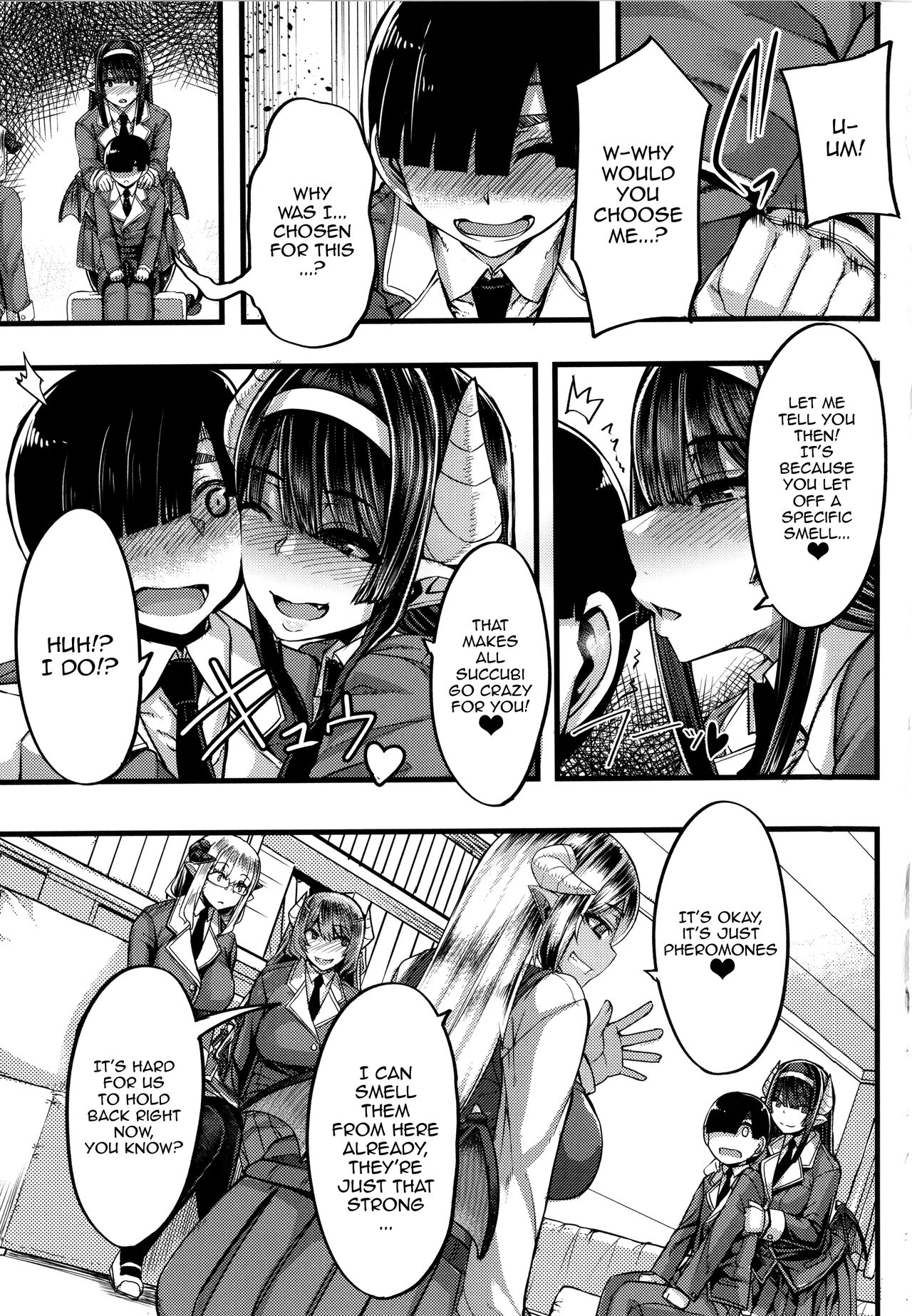[Yutakame]Succubus Semen Extraction Club[English] [Doujins.com] Page 9