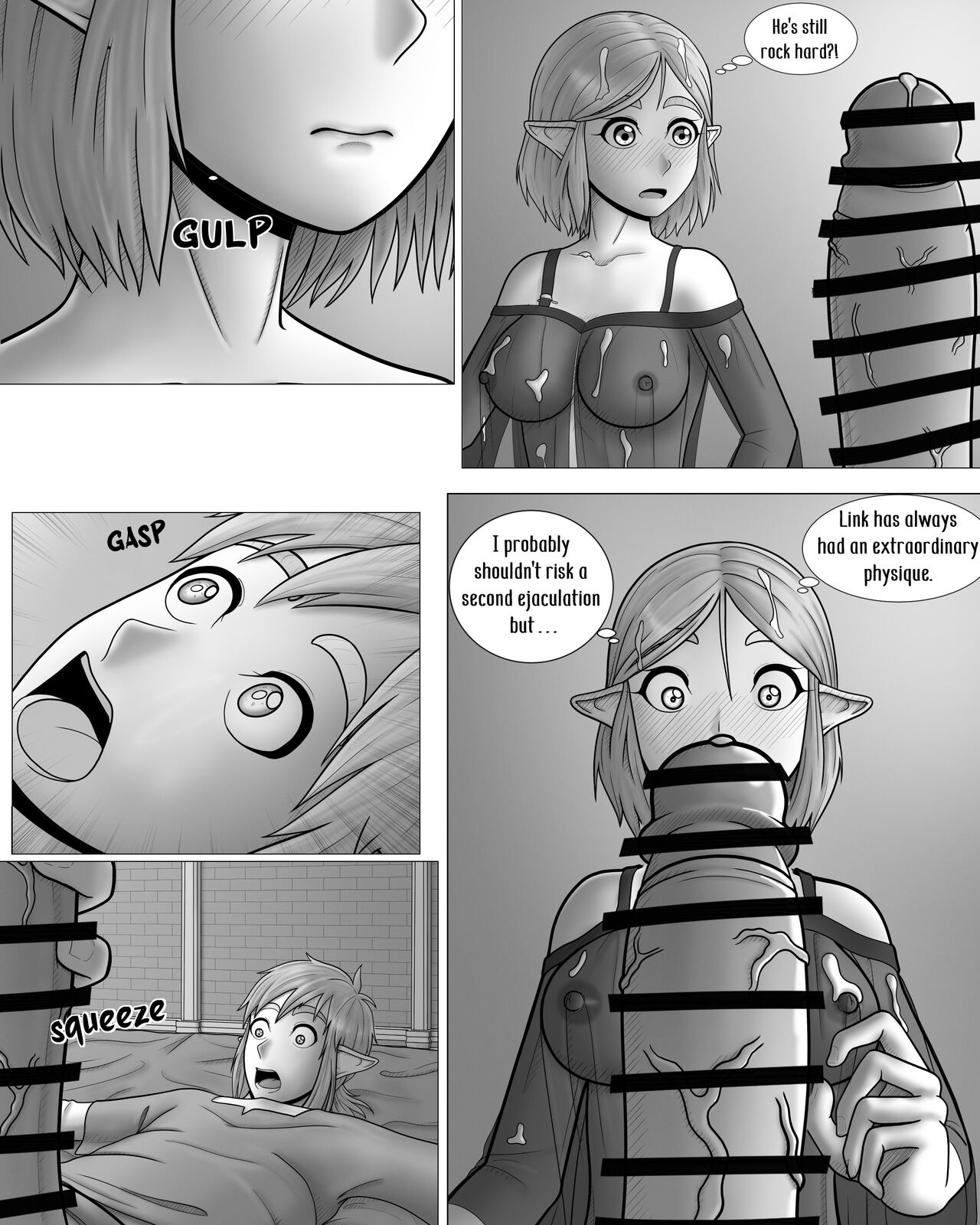 [Hentia-chan]Zelda no Densetsu -Princess to no Night- | The Legend of Zelda -A night with the Princess-(The Legend of Zelda: Tears of the Kingdom) [English] Page 14