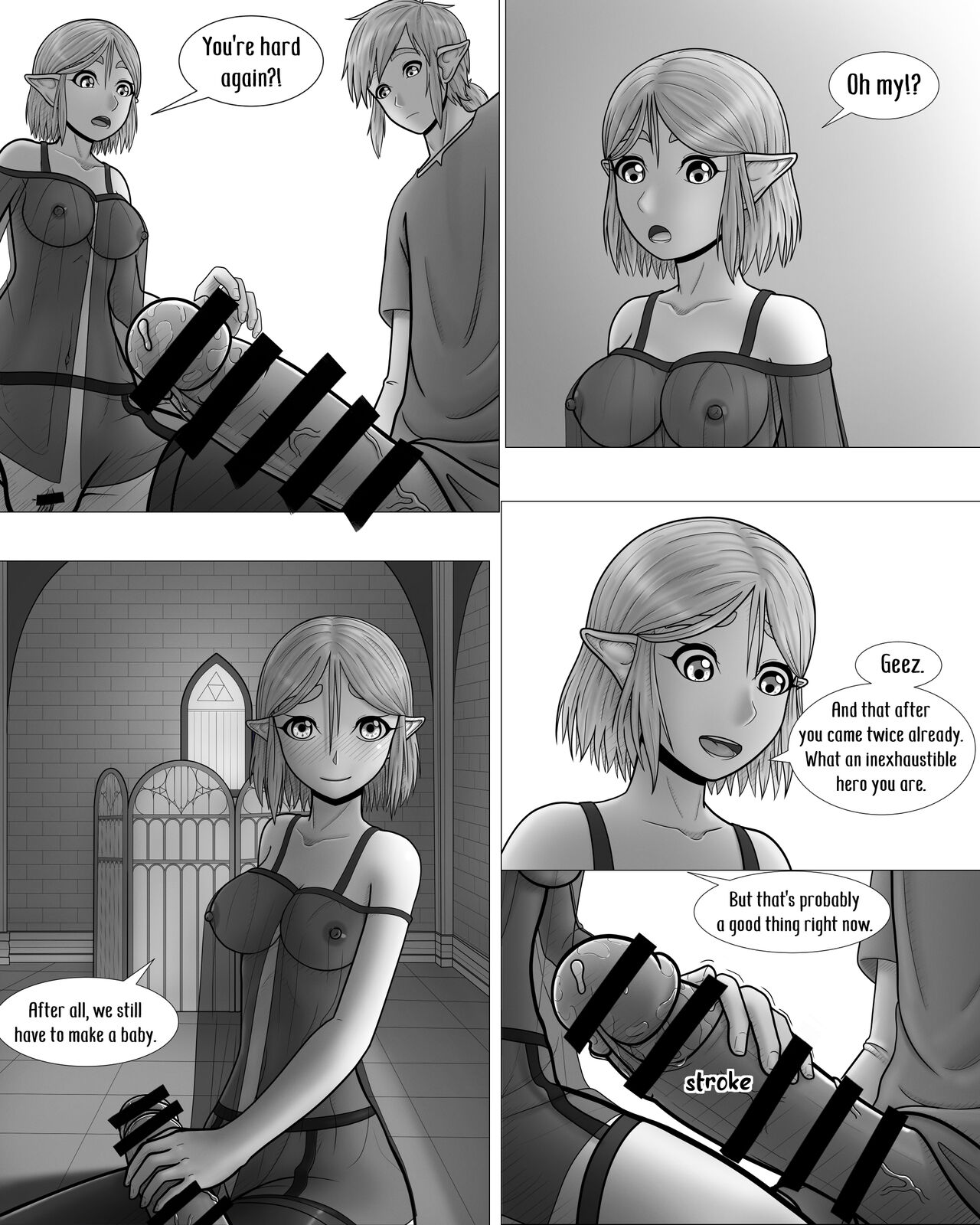 [Hentia-chan]Zelda no Densetsu -Princess to no Night- | The Legend of Zelda -A night with the Princess-(The Legend of Zelda: Tears of the Kingdom) [English] Page 22