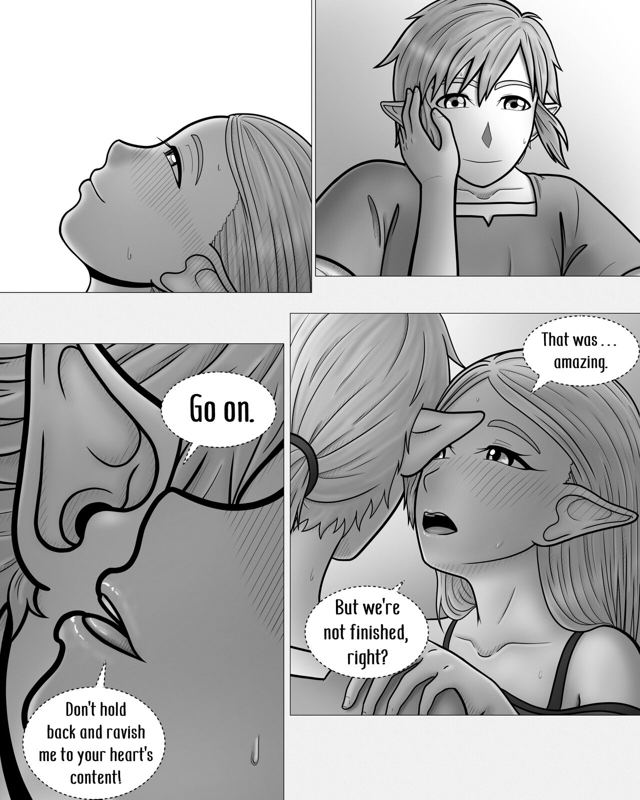 [Hentia-chan]Zelda no Densetsu -Princess to no Night- | The Legend of Zelda -A night with the Princess-(The Legend of Zelda: Tears of the Kingdom) [English] Page 38