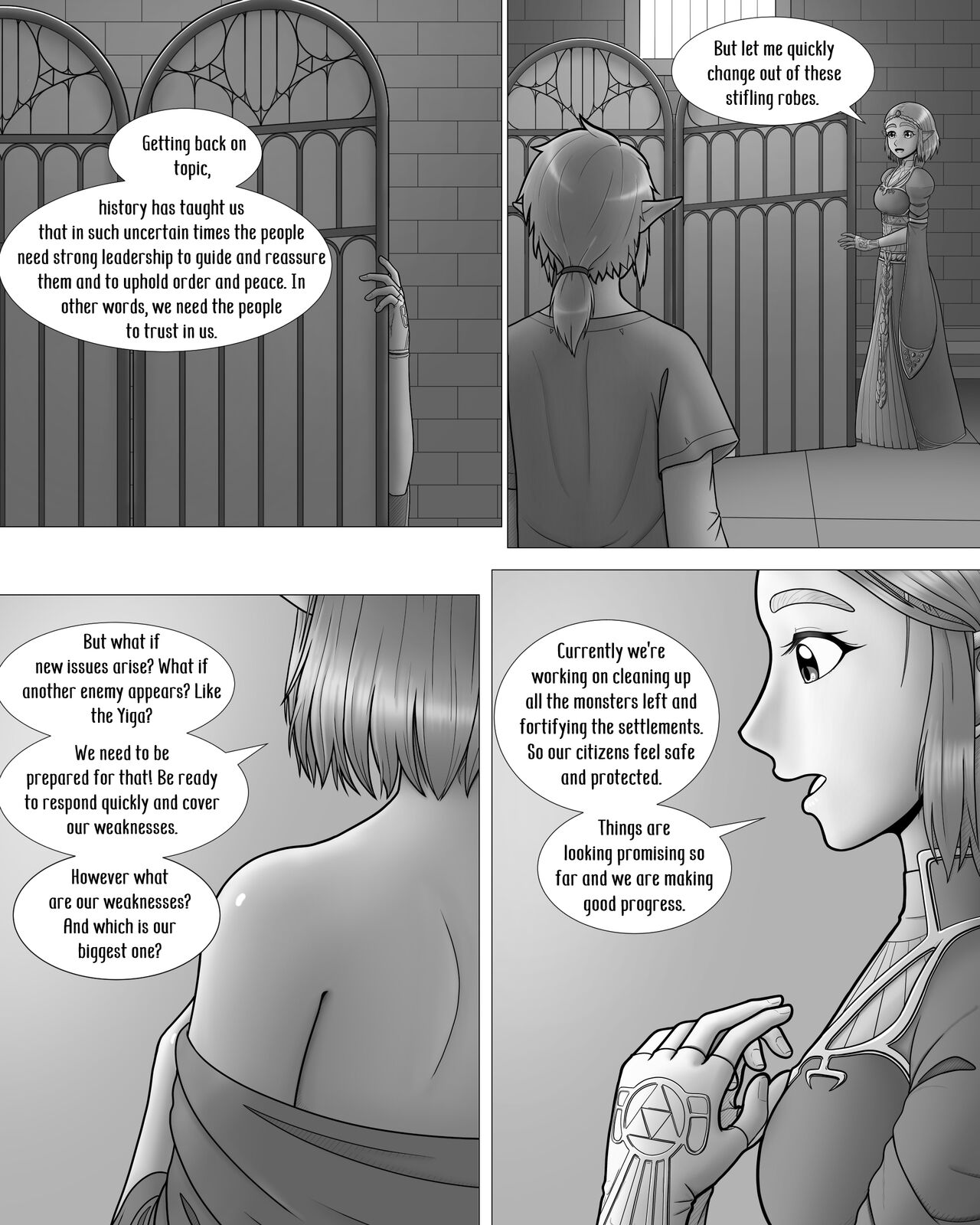[Hentia-chan]Zelda no Densetsu -Princess to no Night- | The Legend of Zelda -A night with the Princess-(The Legend of Zelda: Tears of the Kingdom) [English] Page 4