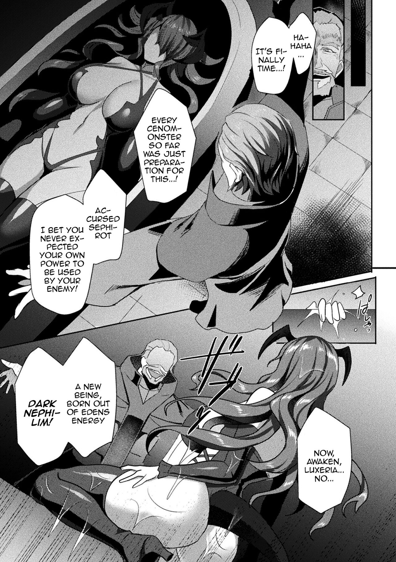 [Koikawa Minoru]Eden's Ritter - Inetsu no Seima Kishi Lucifer Hen THE COMIC[English] [Doujins.com] Page 165