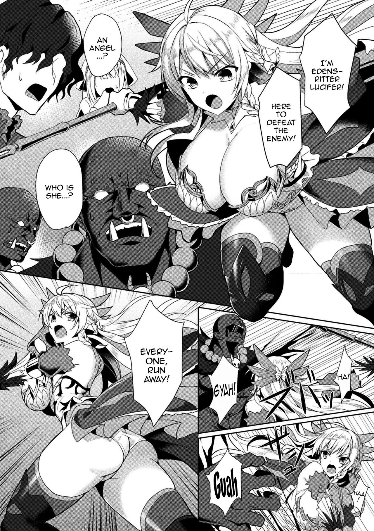 [Koikawa Minoru]Eden's Ritter - Inetsu no Seima Kishi Lucifer Hen THE COMIC[English] [Doujins.com] Page 34