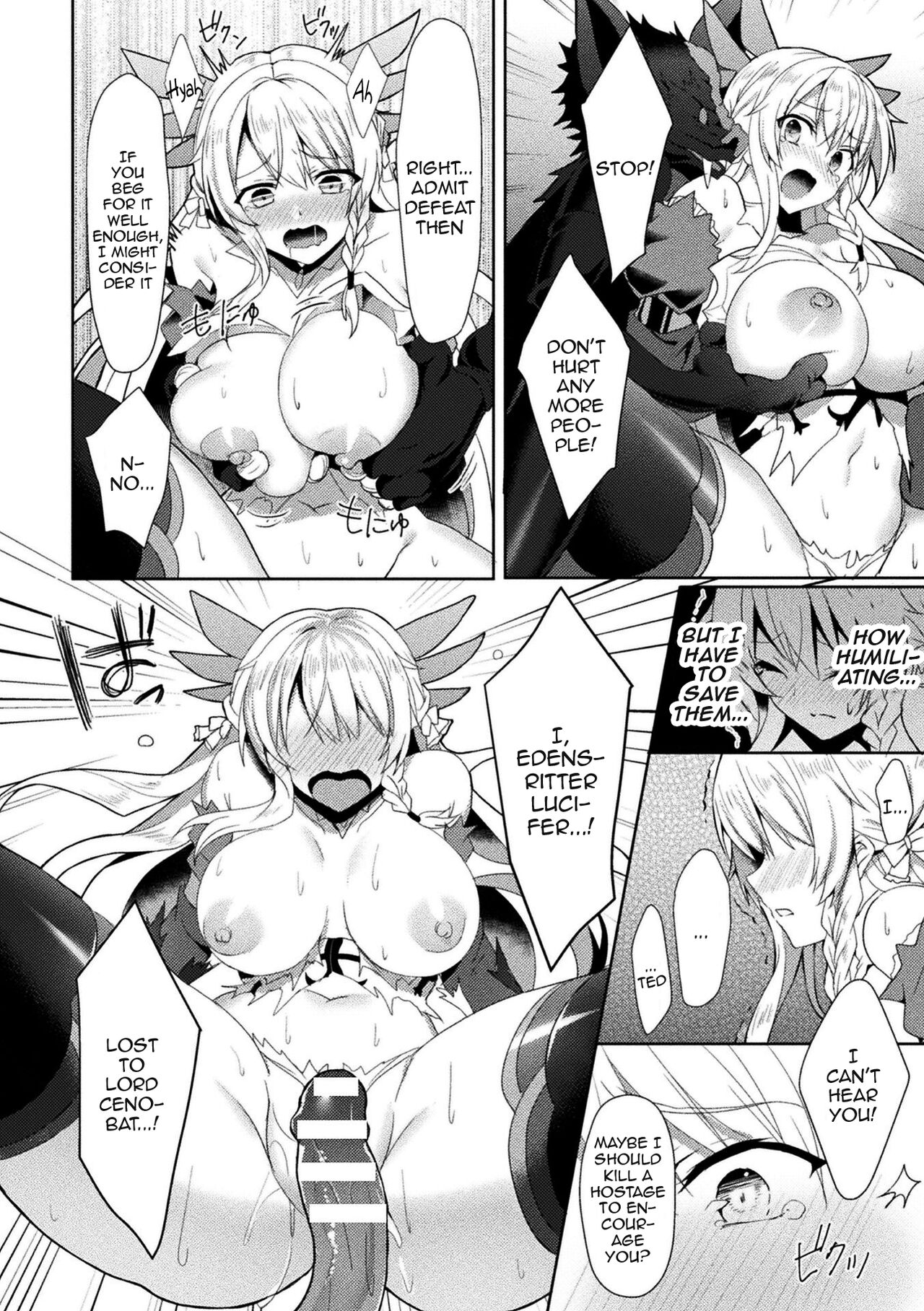 [Koikawa Minoru]Eden's Ritter - Inetsu no Seima Kishi Lucifer Hen THE COMIC[English] [Doujins.com] Page 46