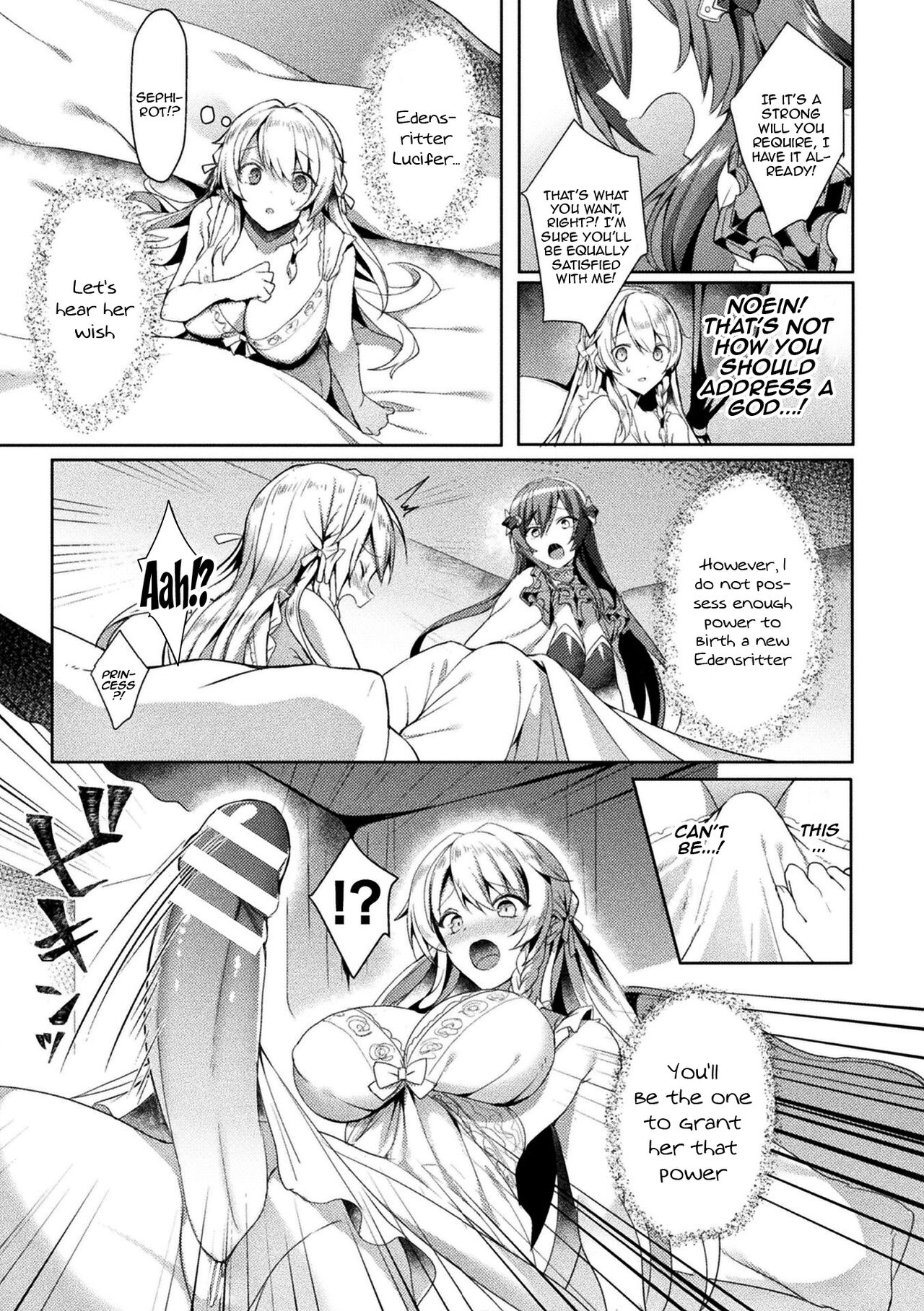 [Koikawa Minoru]Eden's Ritter - Inetsu no Seima Kishi Lucifer Hen THE COMIC[English] [Doujins.com] Page 93