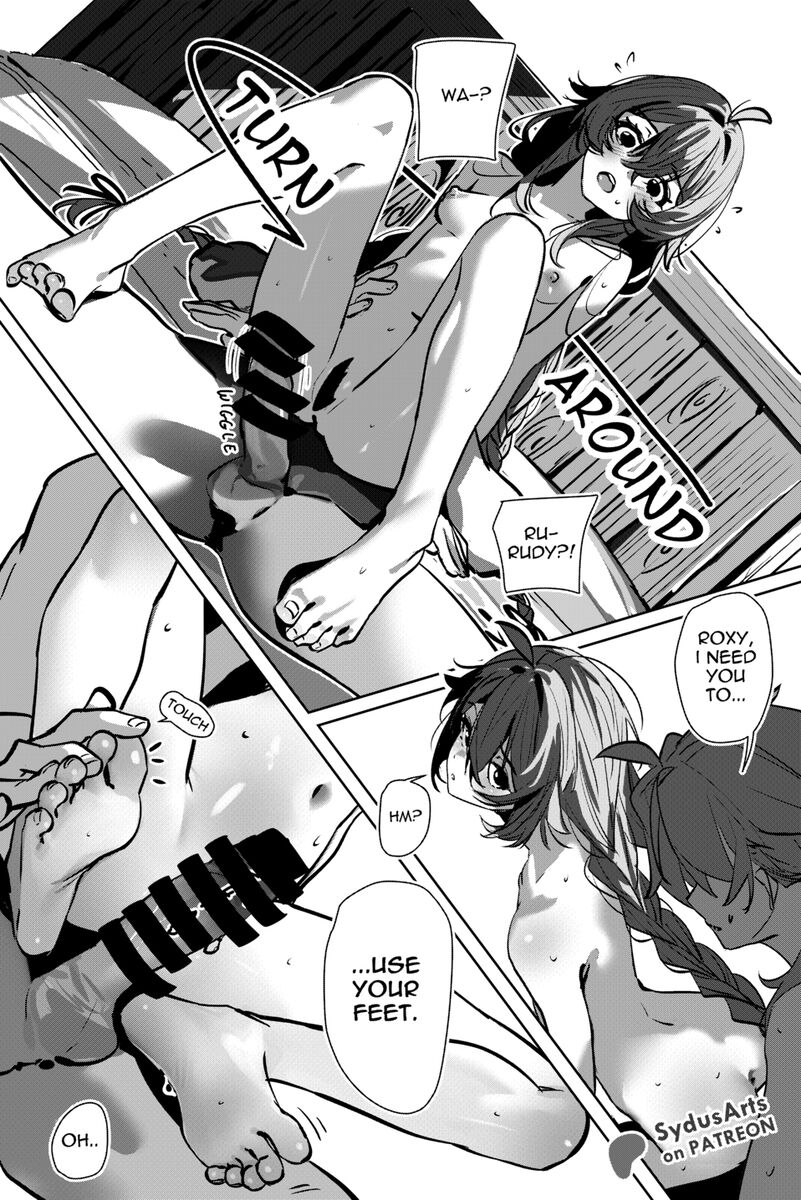 [SydusArts]Blue Baby - Part 1(Roxy Doujin) (Mushoku Tensei ~Isekai Ittara Honki Dasu~) Page 9